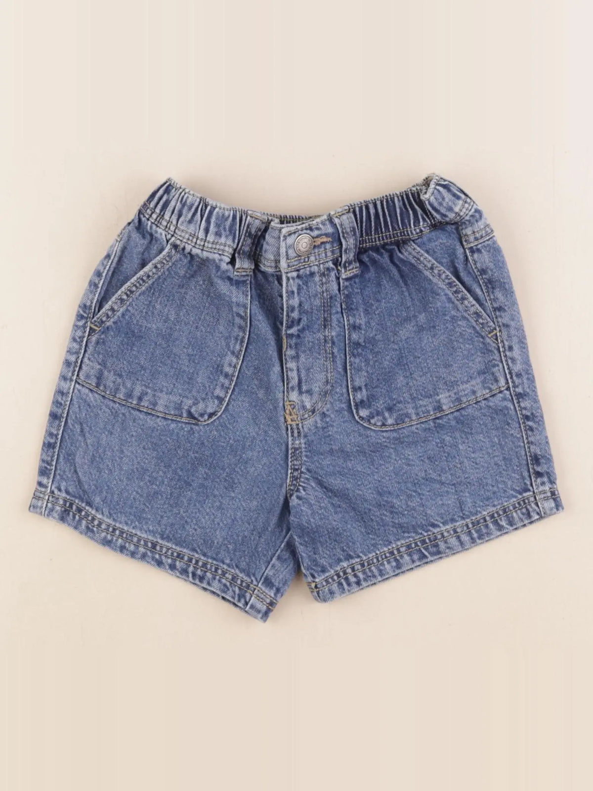 Vertbaudet - short bleu - 36 mois