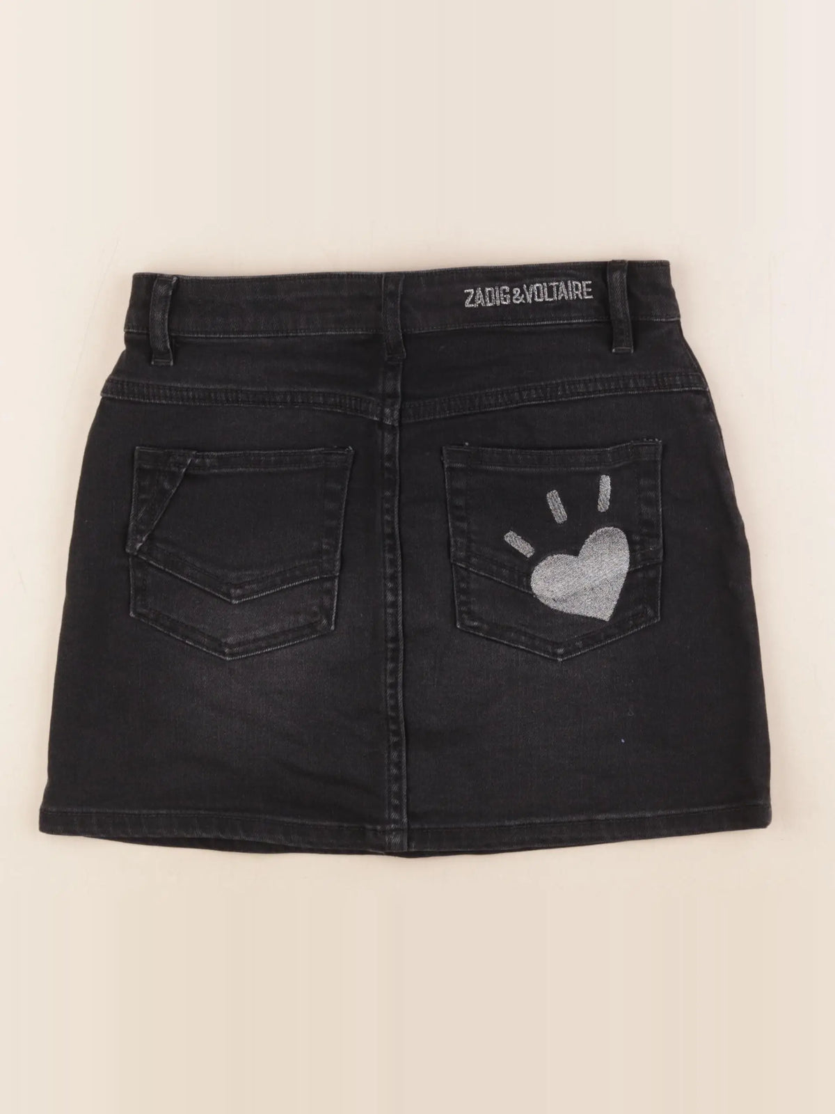 Zadig & Voltaire - jupe noir - 12 ans