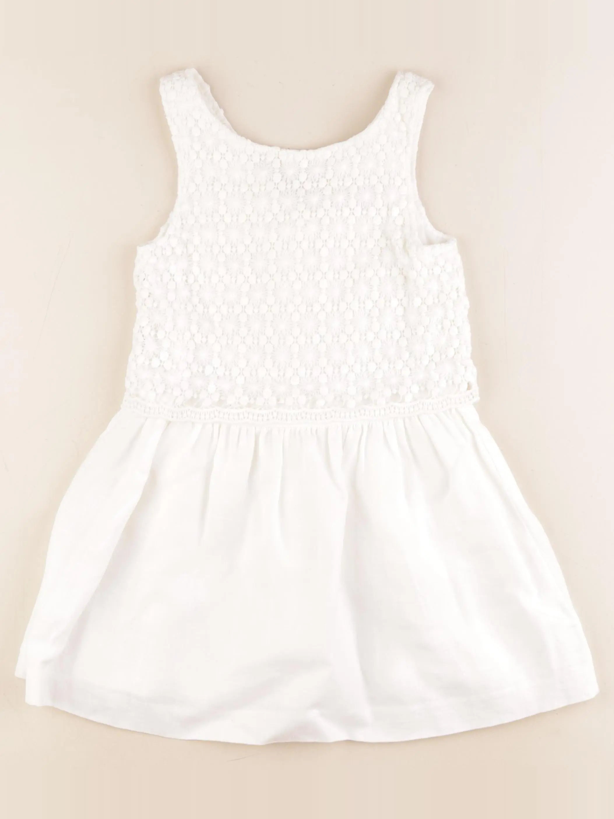 Cyrillus - robe blanc - 6 ans