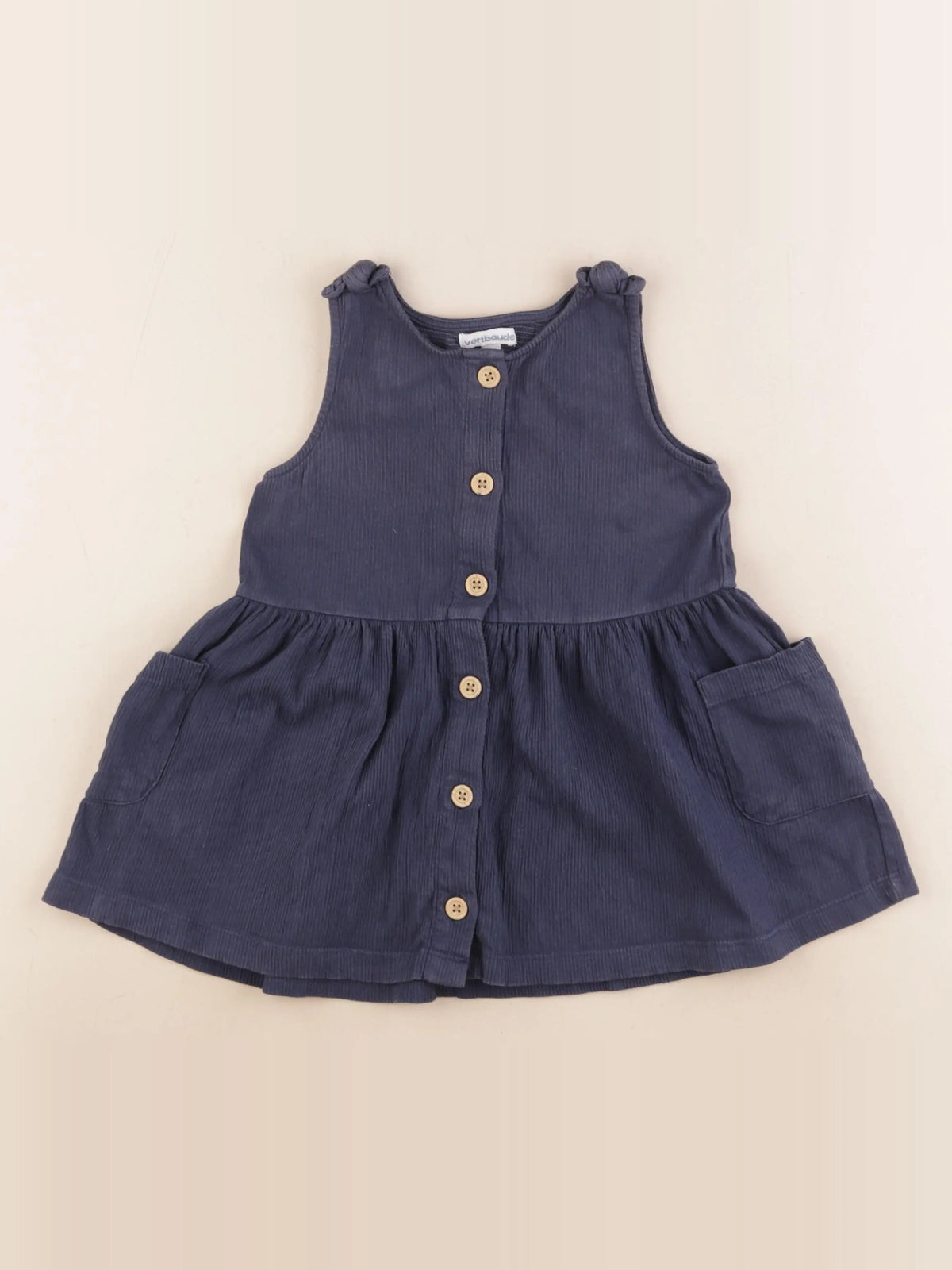 Vertbaudet - robe bleu - 2 ans