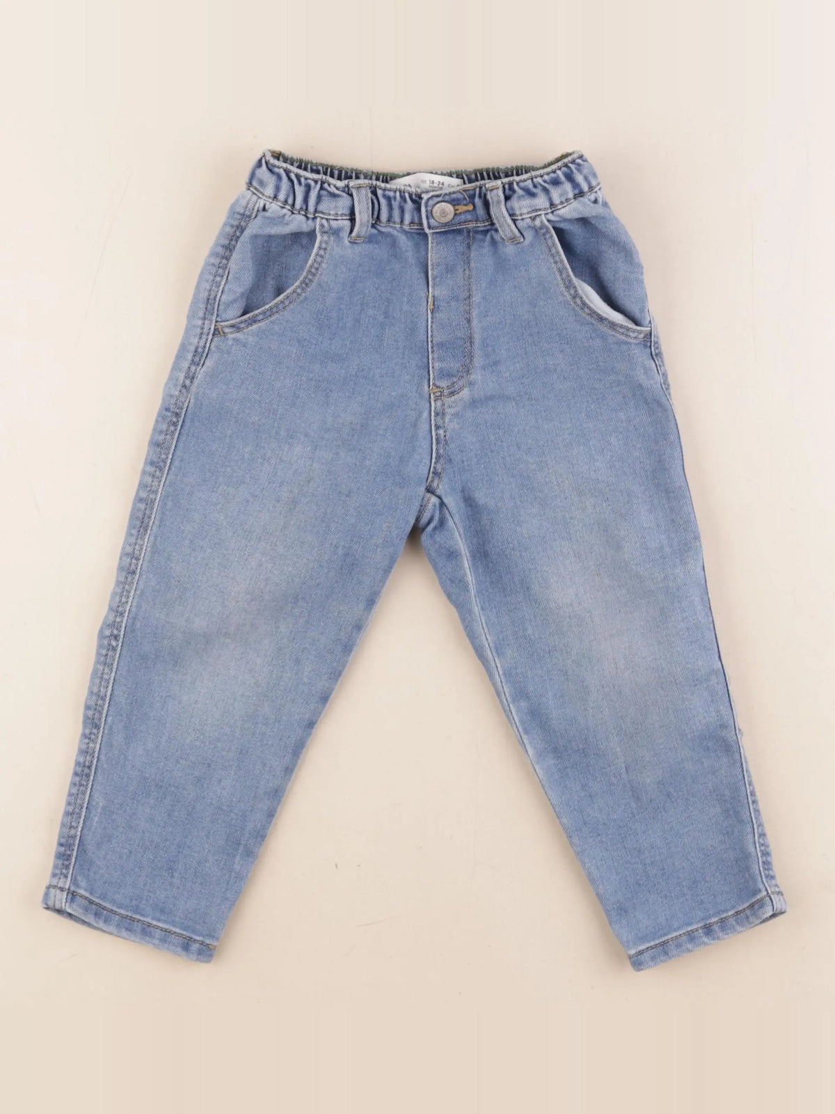 Zara - jean bleu - 18/24 mois