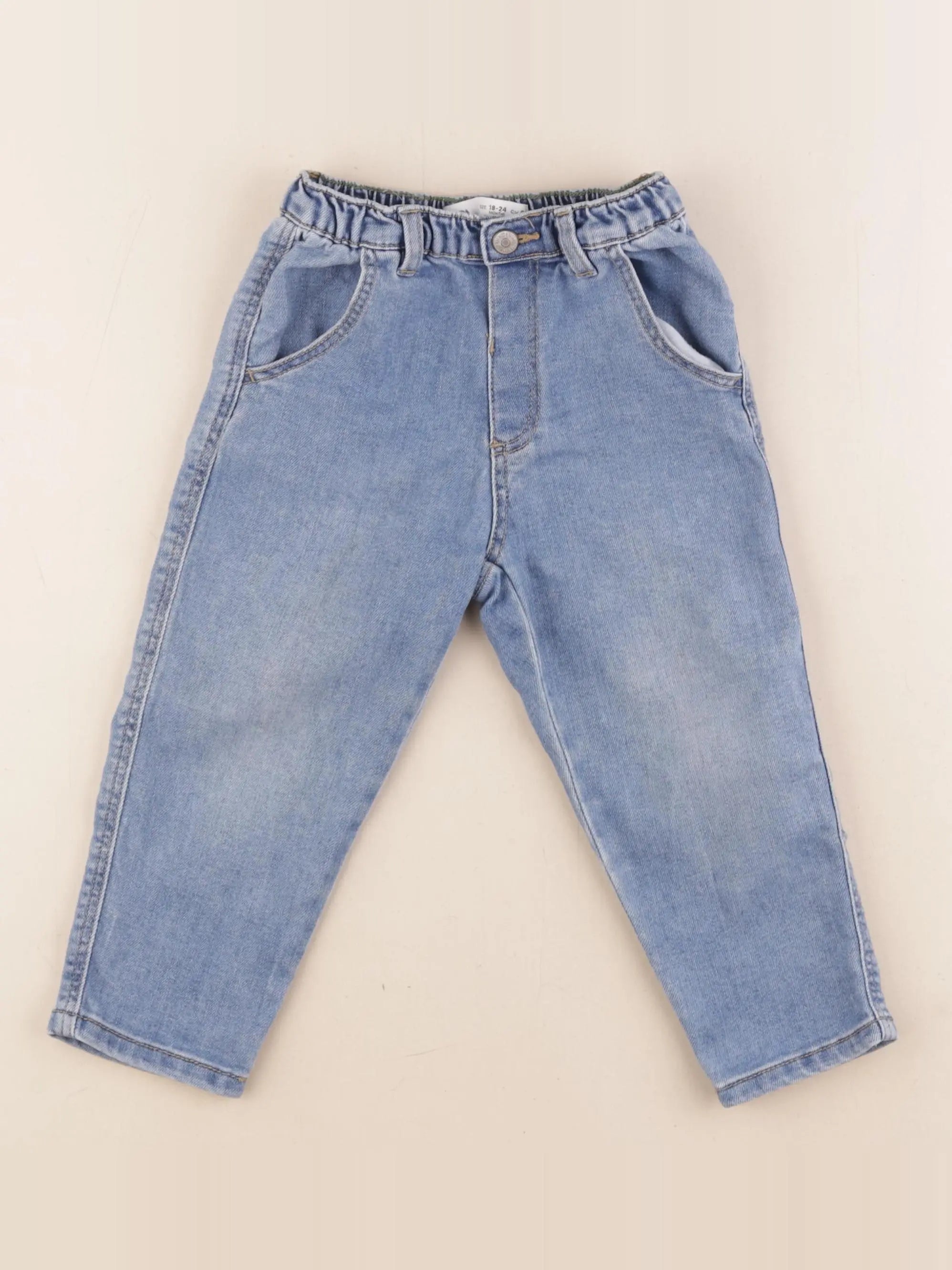 Zara - jean bleu - 18/24 mois