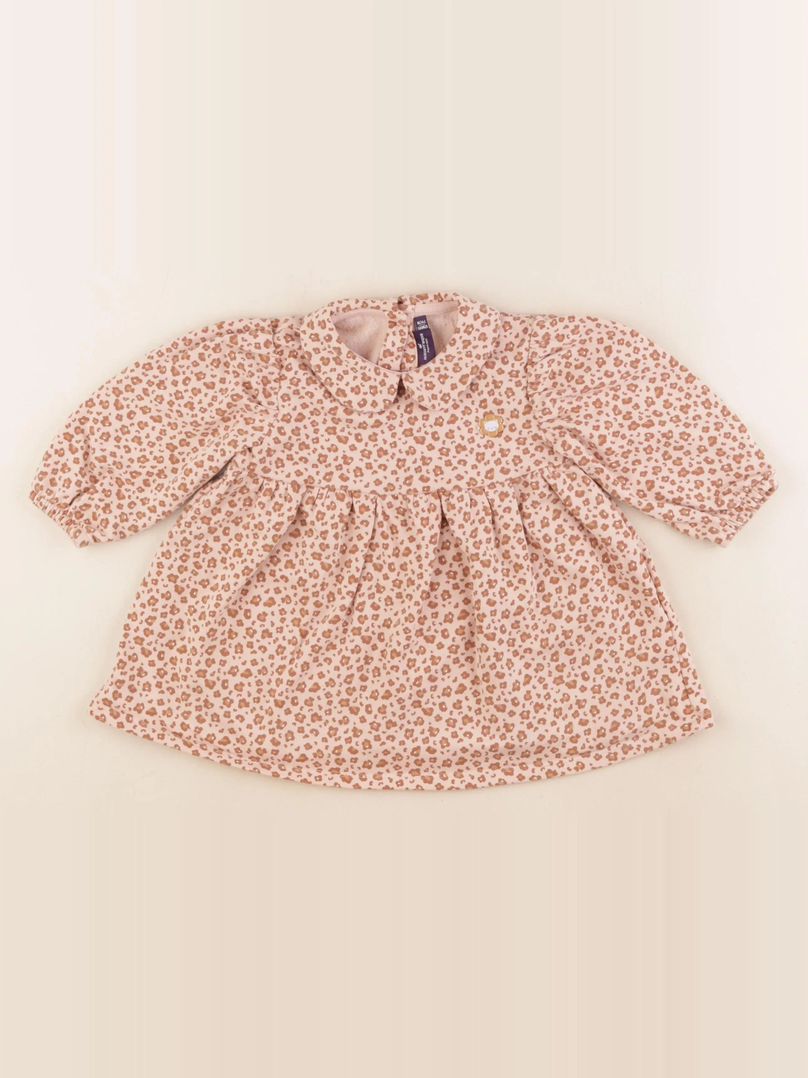 Sergent Major - robe rose - 12 mois