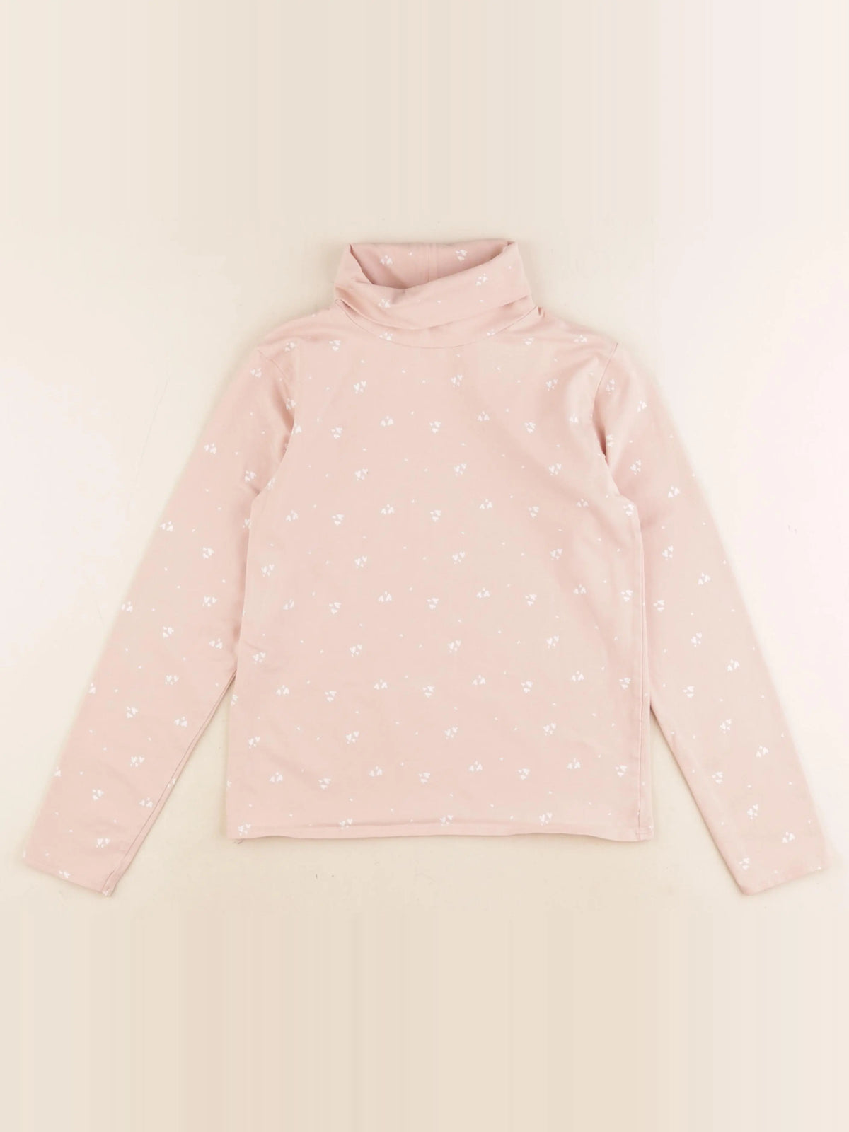 Vertbaudet - sous-pull rose - 10 ans