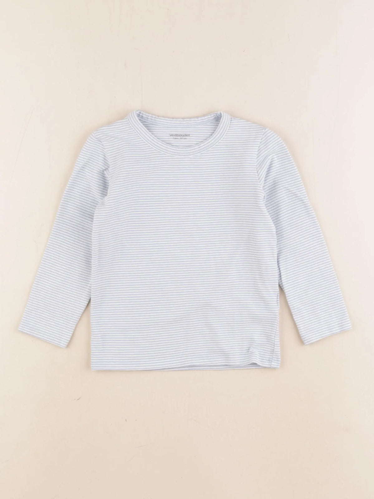 Vertbaudet - tee-shirt bleu - 3 ans