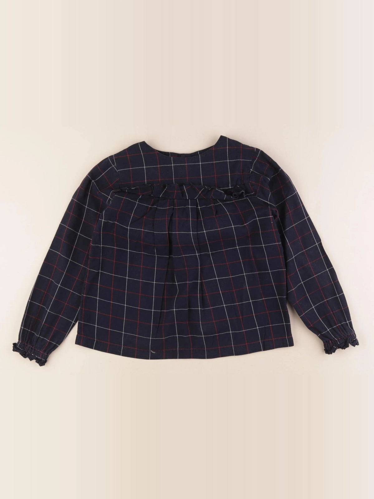 Jacadi - blouse bleu - 8 ans