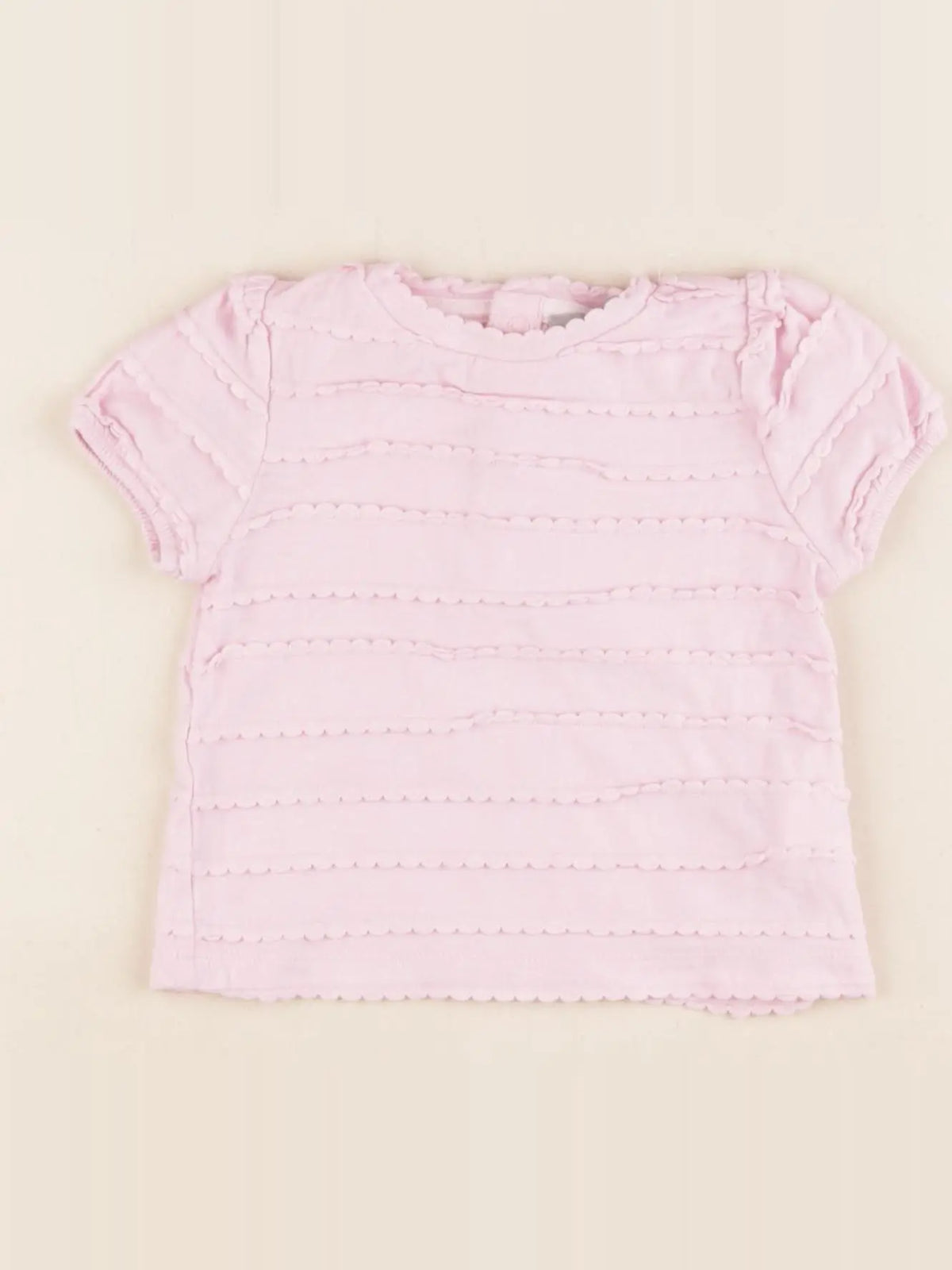 Boutchou - tee-shirt rose - 6 mois