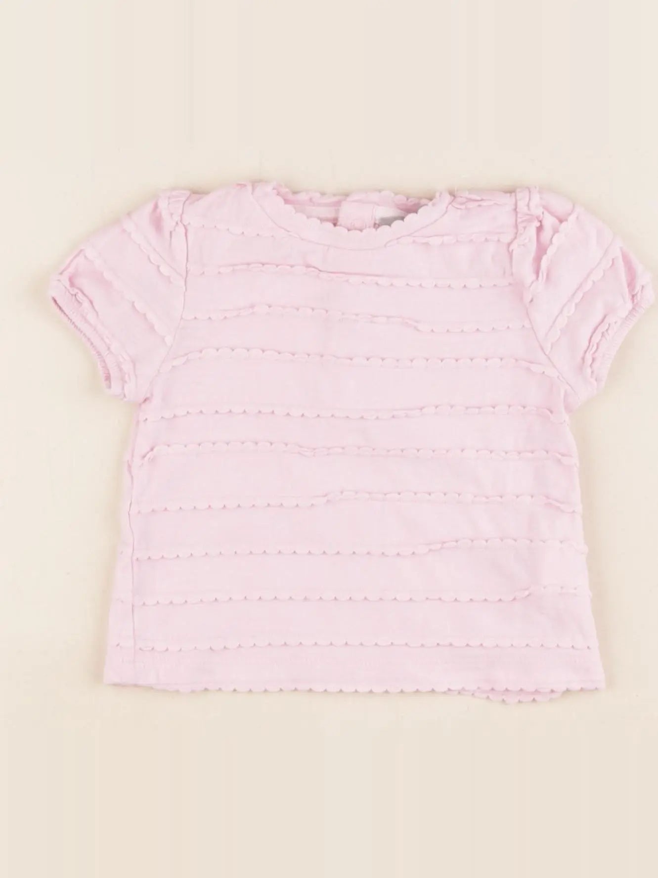 Boutchou - tee-shirt rose - 6 mois