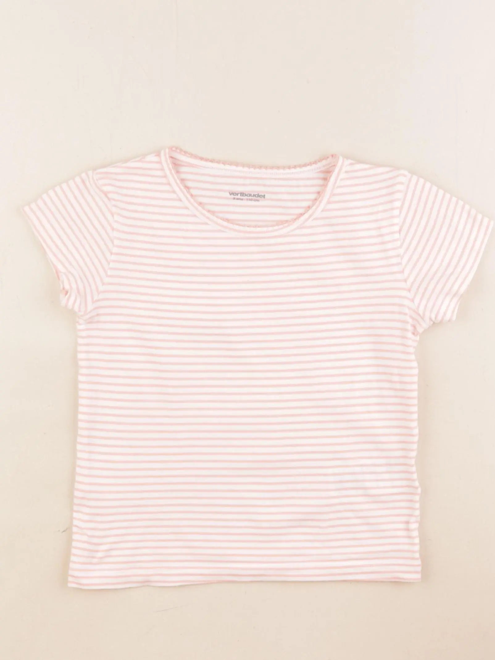 Vertbaudet - maillot de corps rose - 5 ans