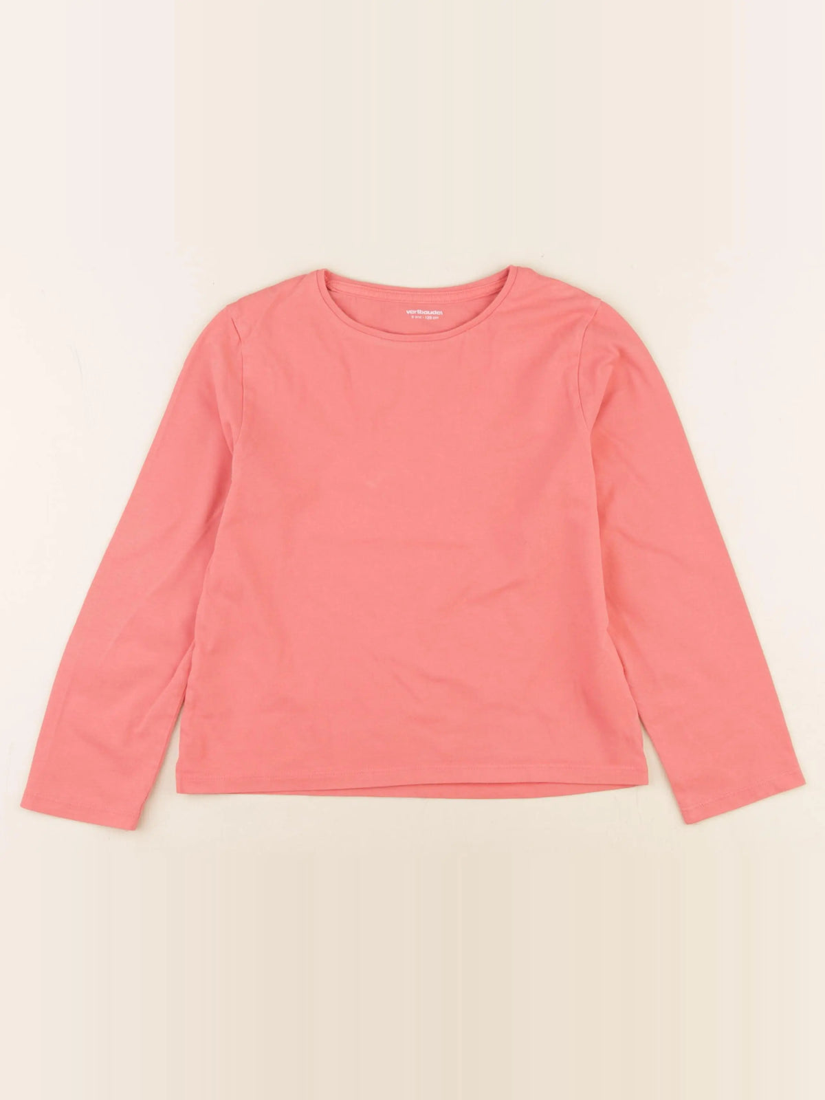 Vertbaudet - tee-shirt rose - 8 ans