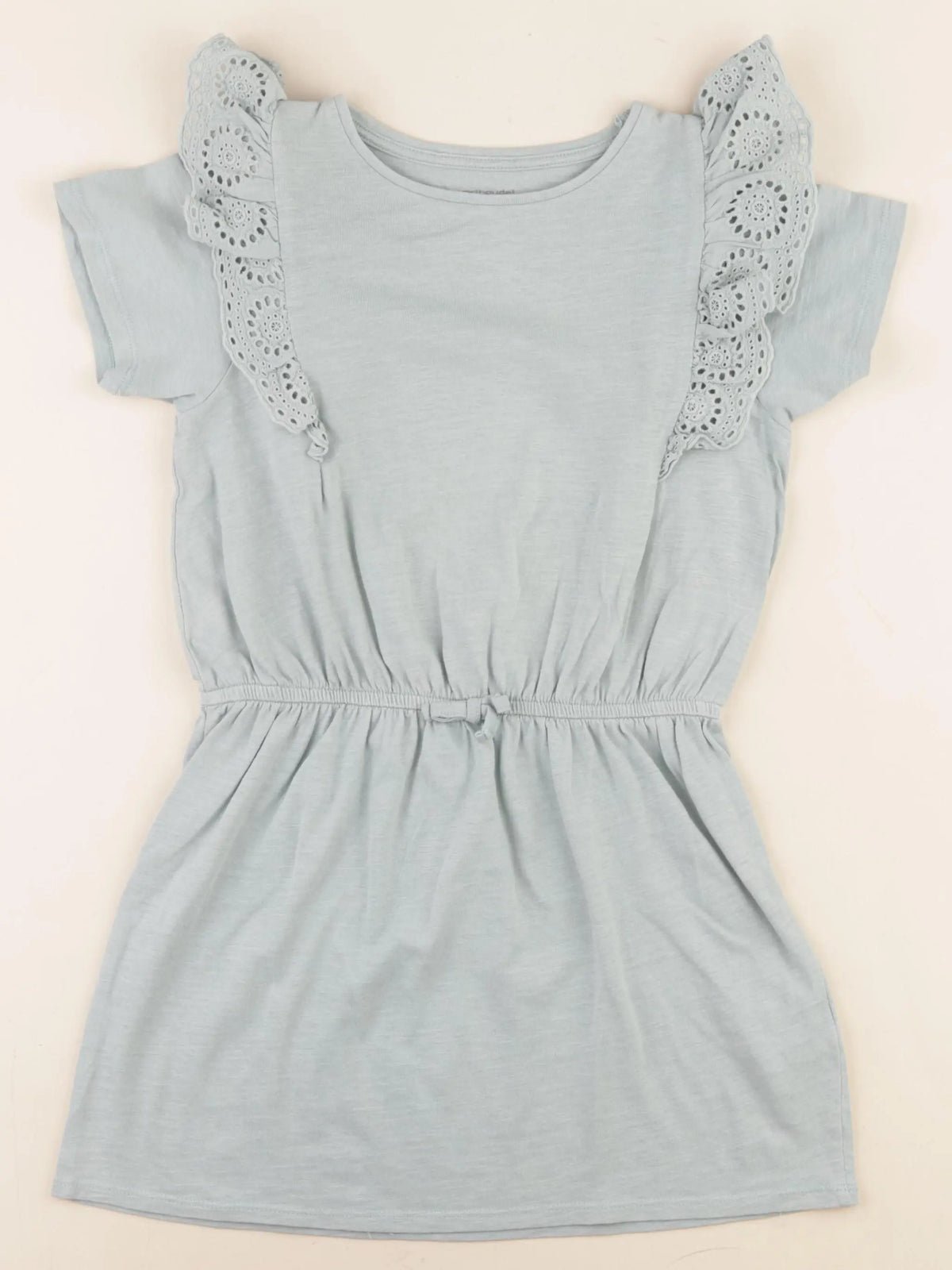 Vertbaudet - robe vert - 8 ans