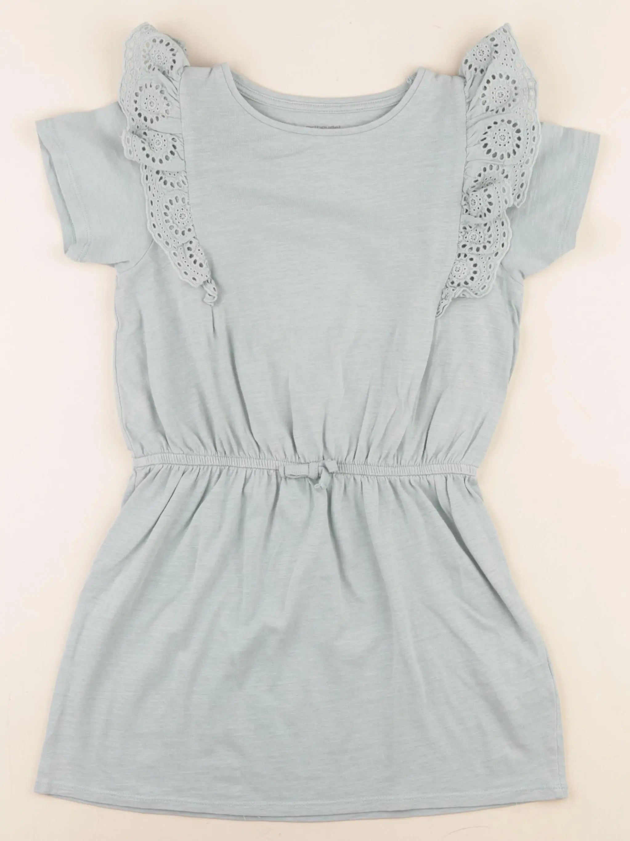Vertbaudet - robe vert - 8 ans