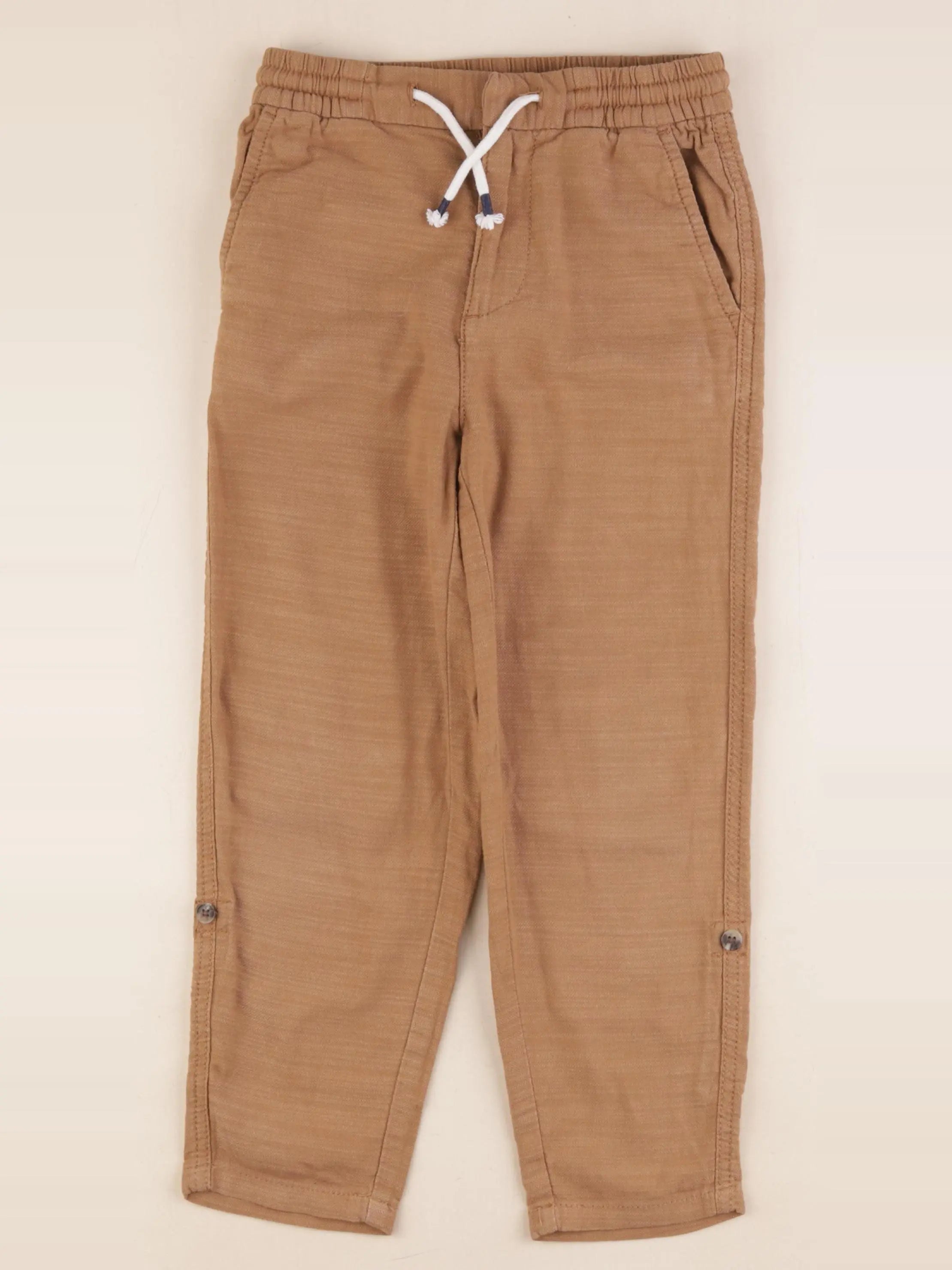 H&M - pantalon marron - 6/7 ans