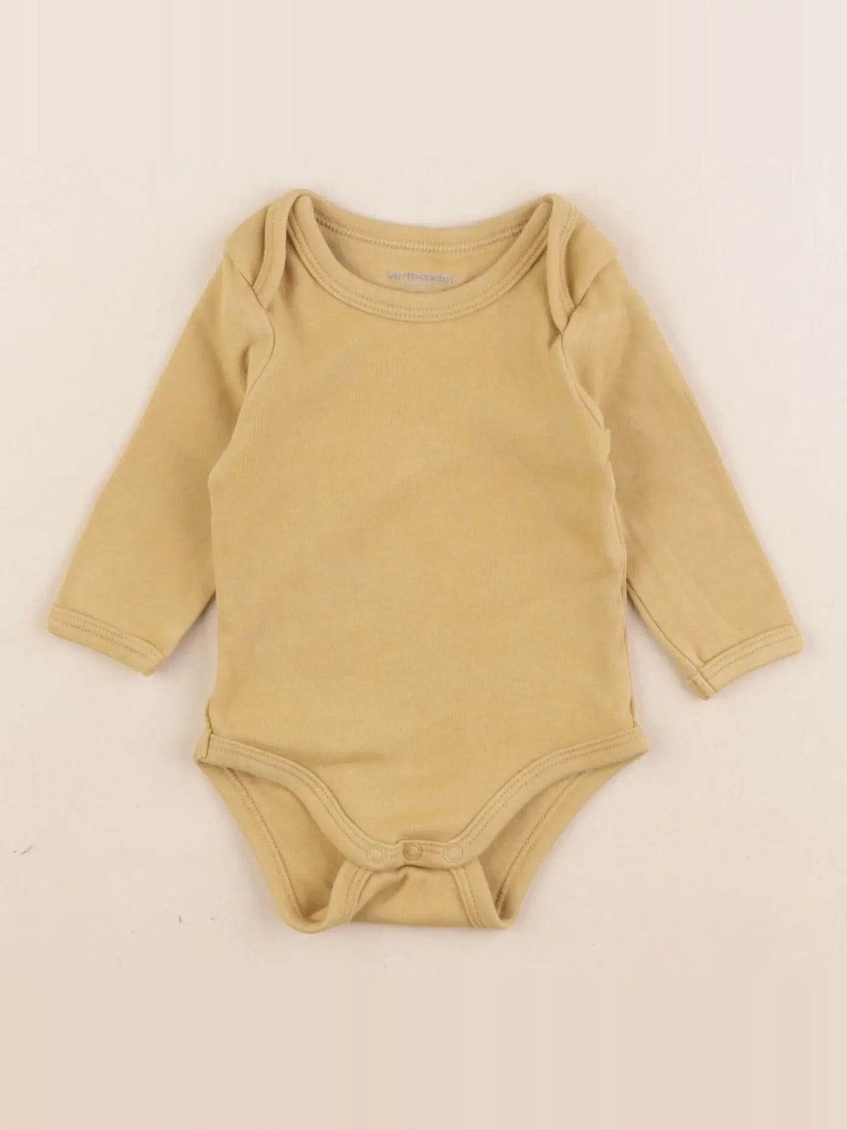 Vertbaudet - body jaune - 3 mois
