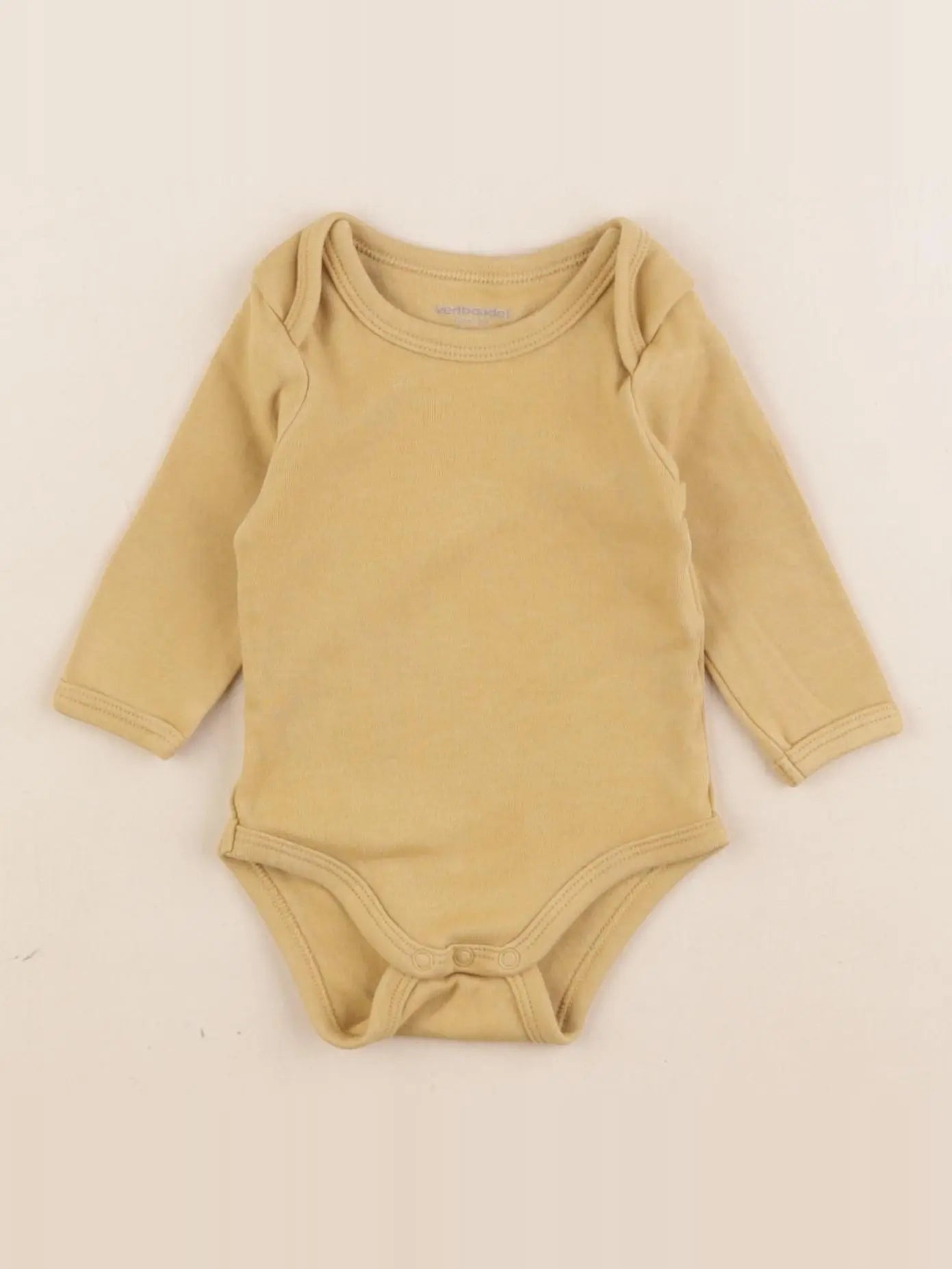 Vertbaudet - body jaune - 3 mois
