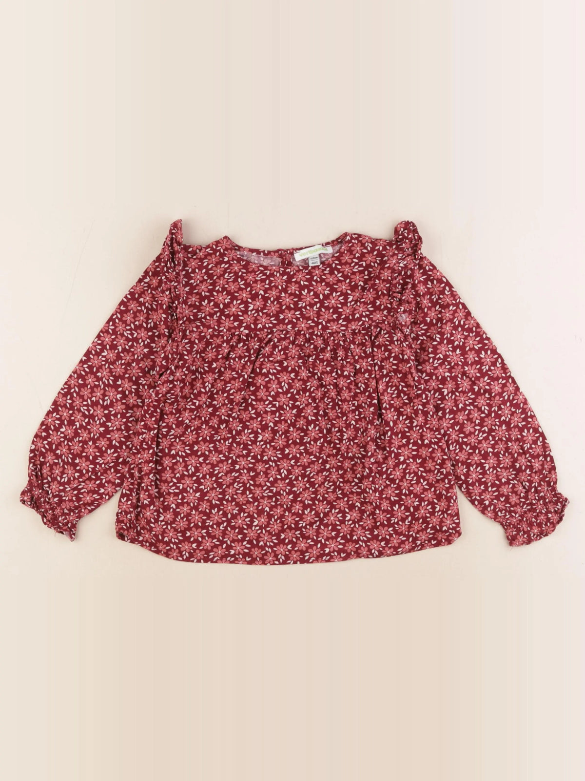 Vertbaudet - blouse rose - 4 ans