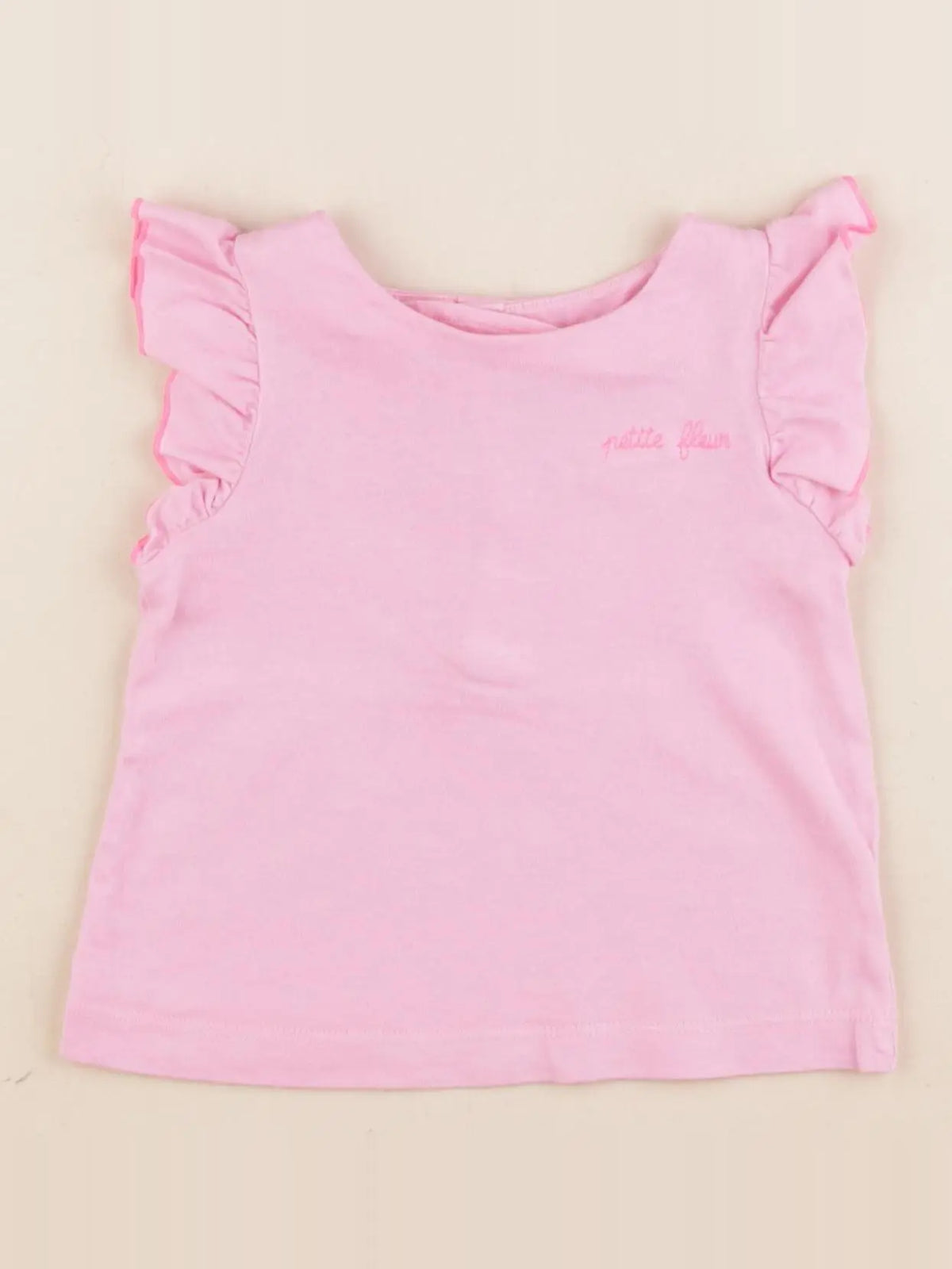 Jacadi - tee-shirt rose - 18 mois