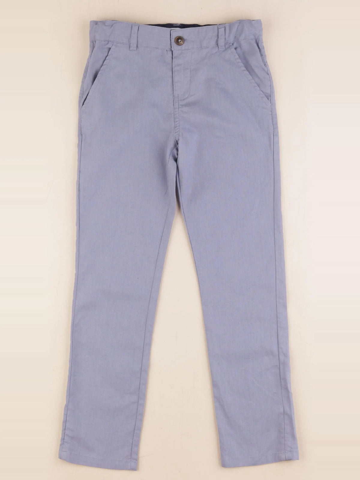 Vertbaudet - pantalon bleu - 7 ans