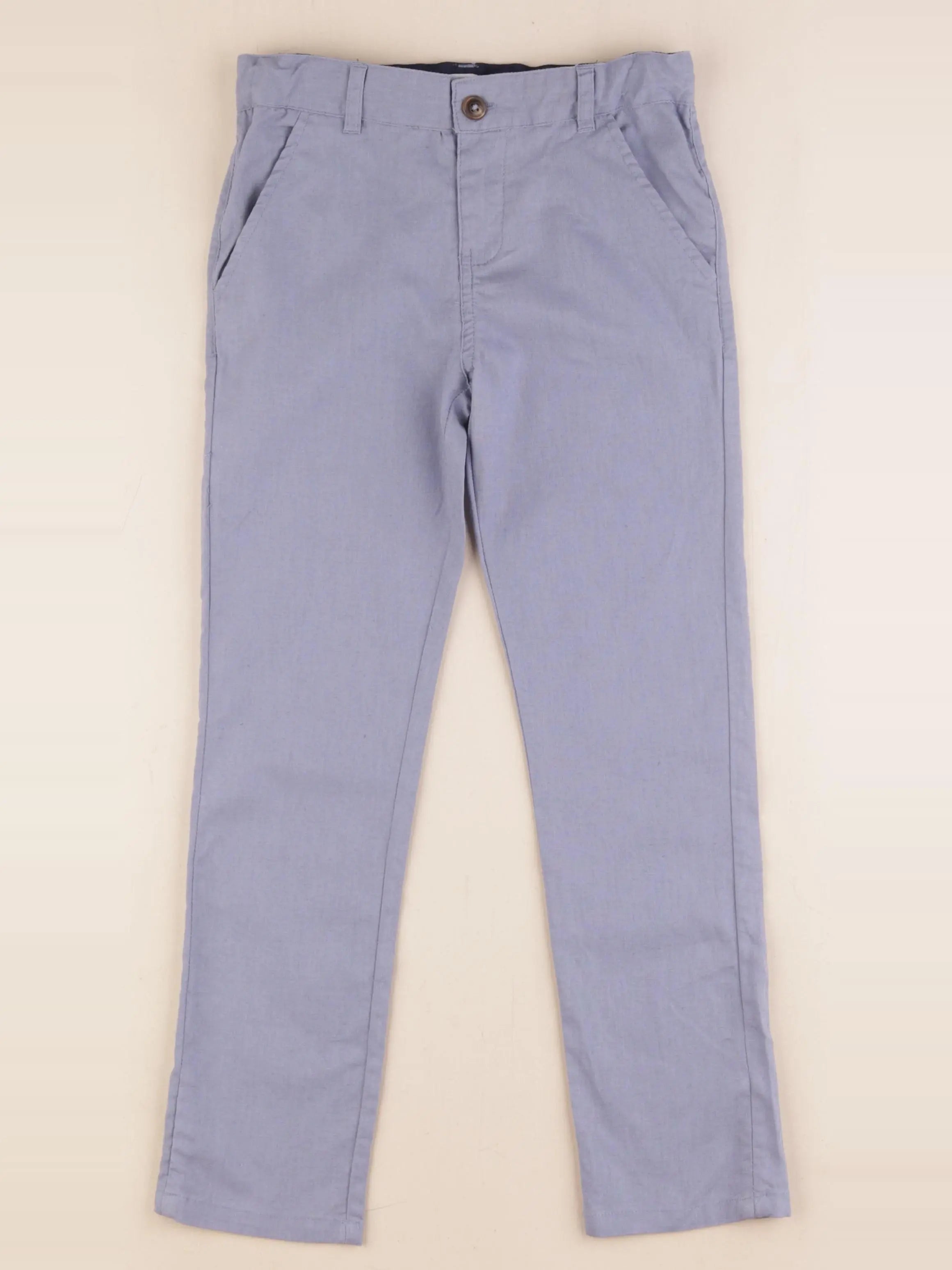 Vertbaudet - pantalon bleu - 7 ans
