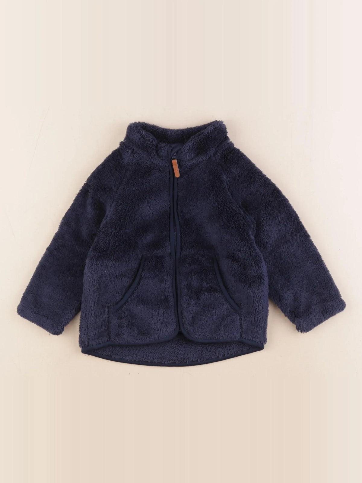 H&M - polaire bleu - 12/18 mois