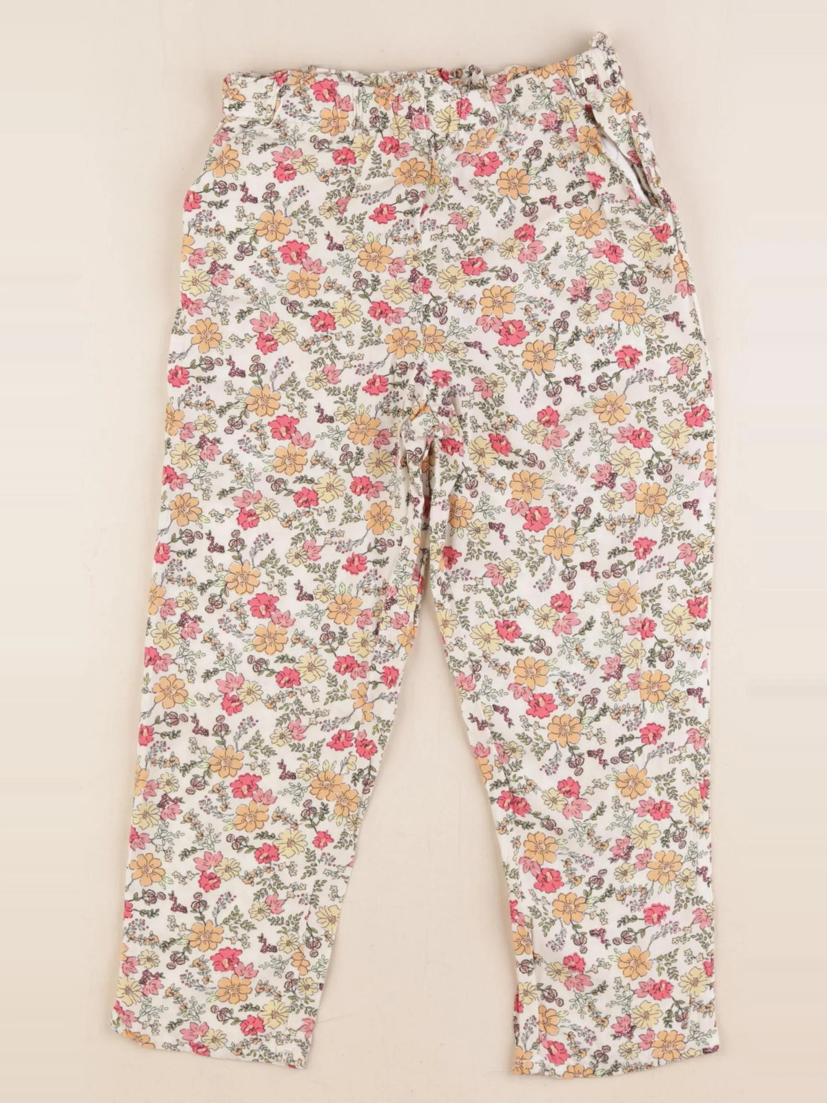 Vertbaudet - pantalon multicolore - 7 ans
