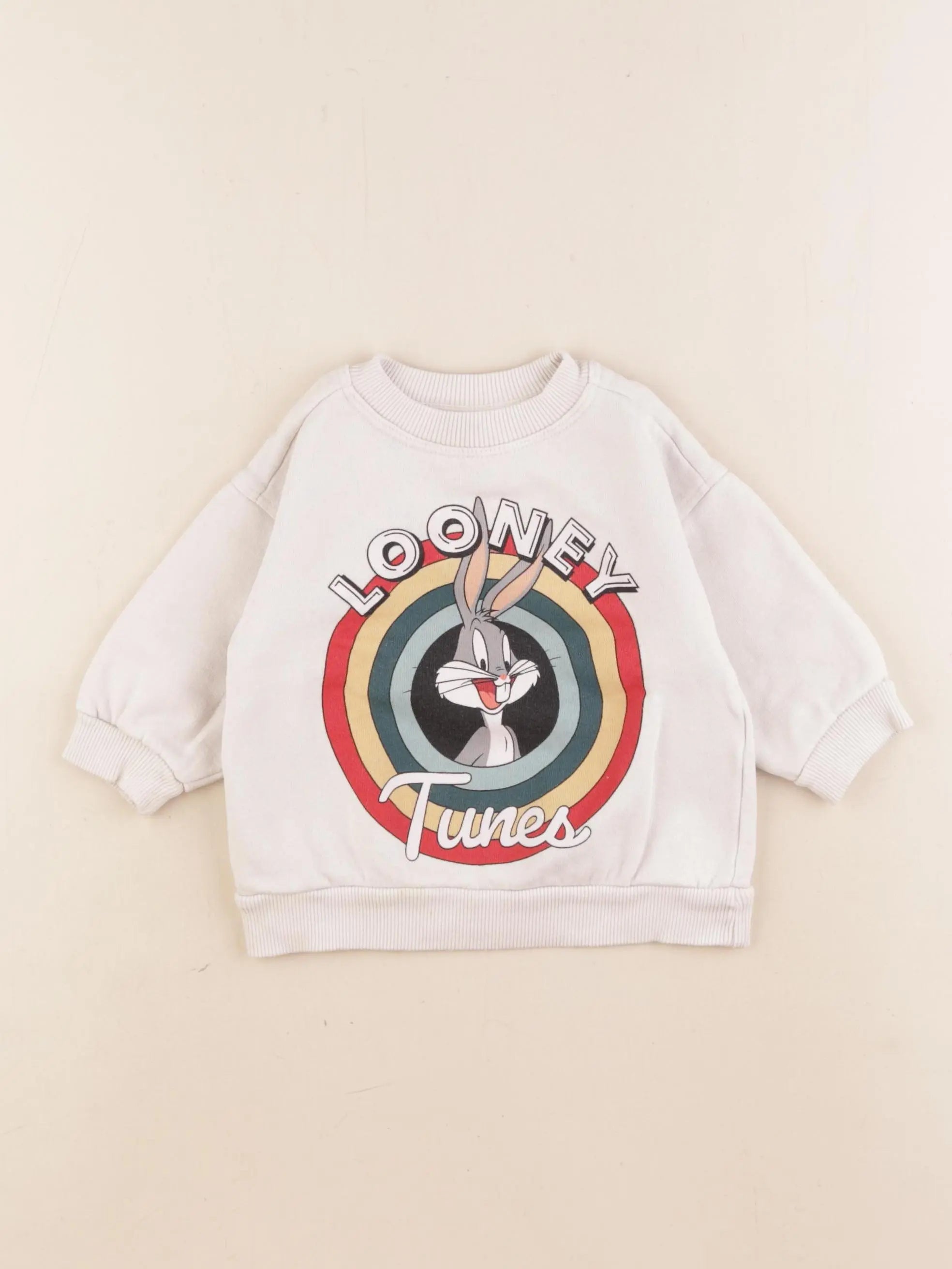 Zara - sweat beige - 3/6 ans