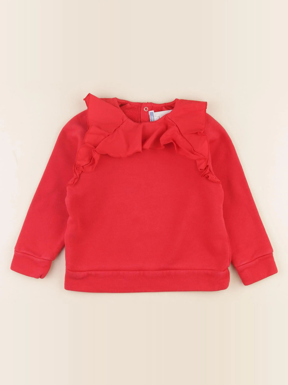 Jacadi - sweat rouge - 6 ans