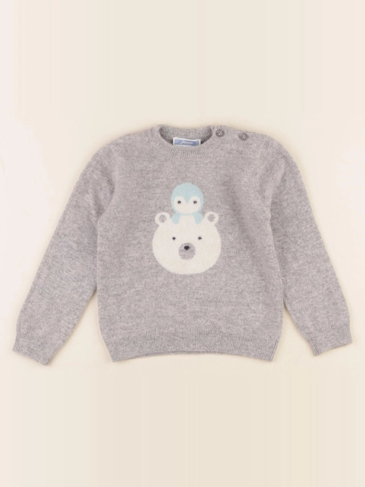 Jacadi - pull gris - 24 mois