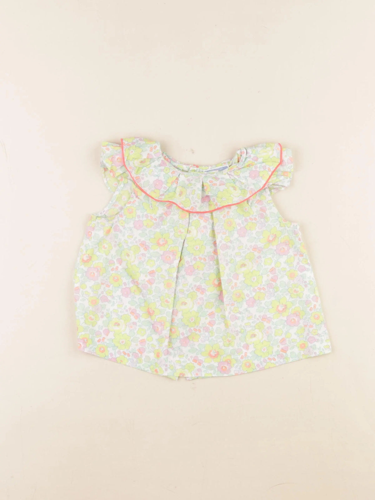 Jacadi - blouse liberty multicolore - 24 mois