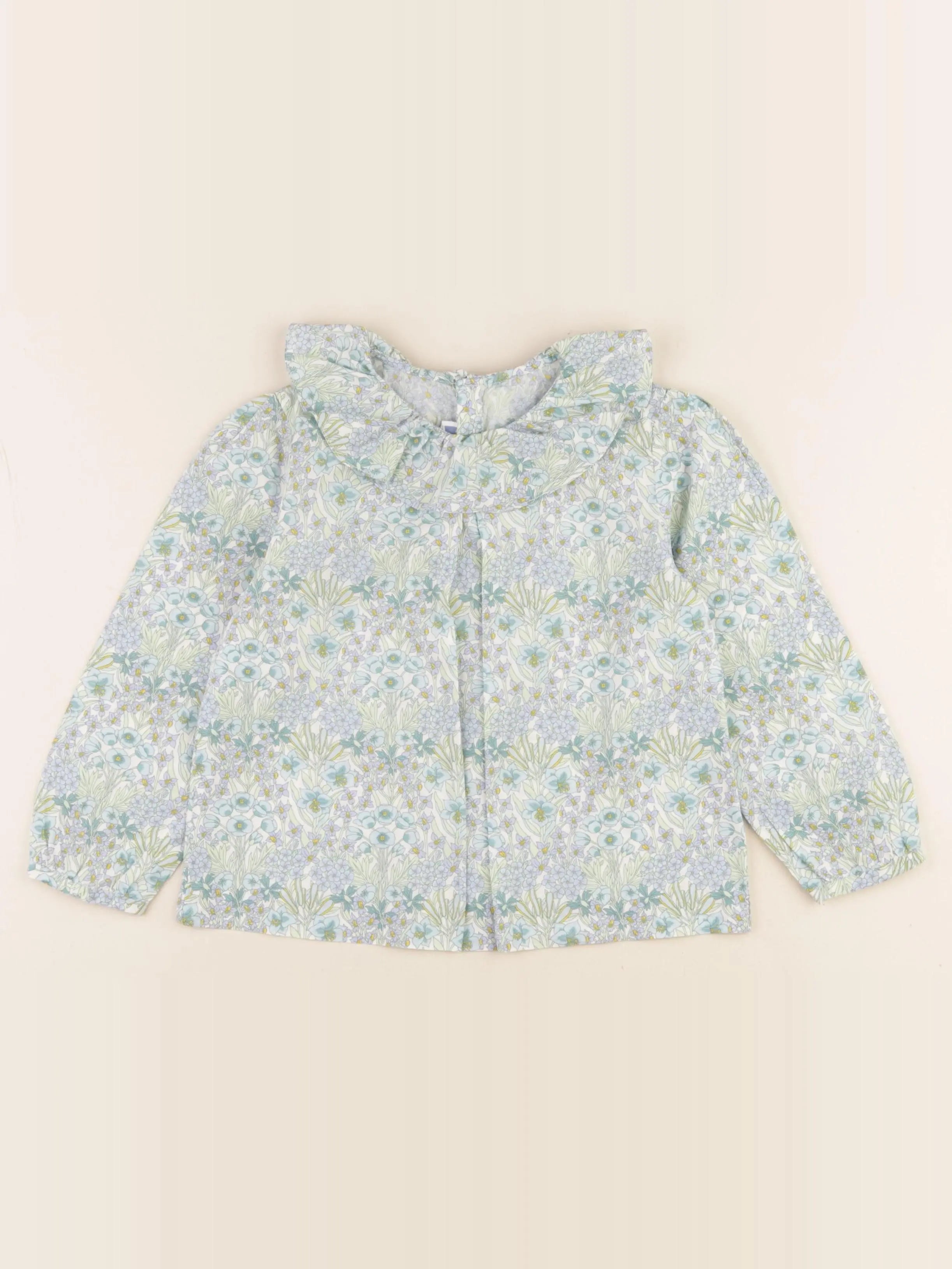 Jacadi - blouse liberty multicolore - 4 ans