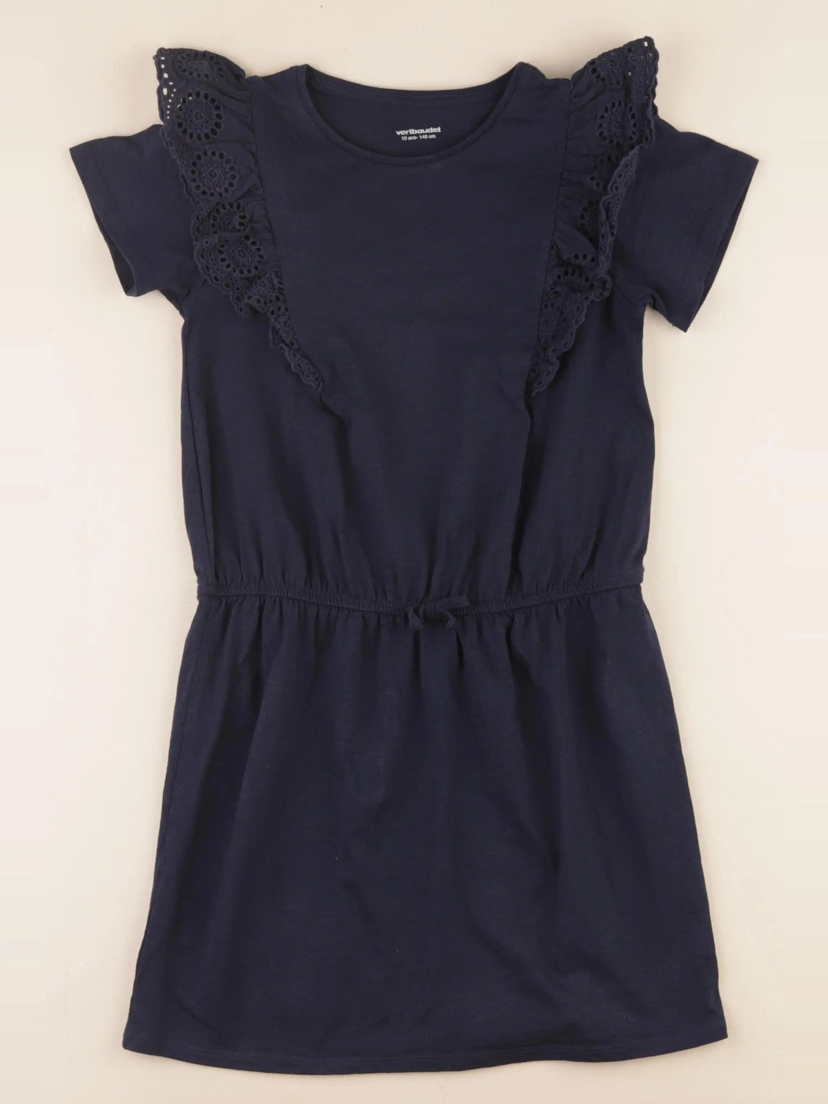 Vertbaudet - robe bleu - 10 ans