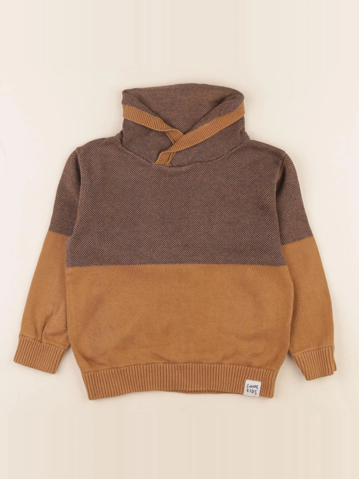 Vertbaudet - pull marron - 5 ans