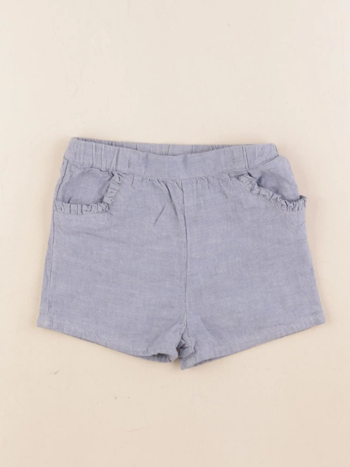 Cyrillus - short bleu - 24 mois