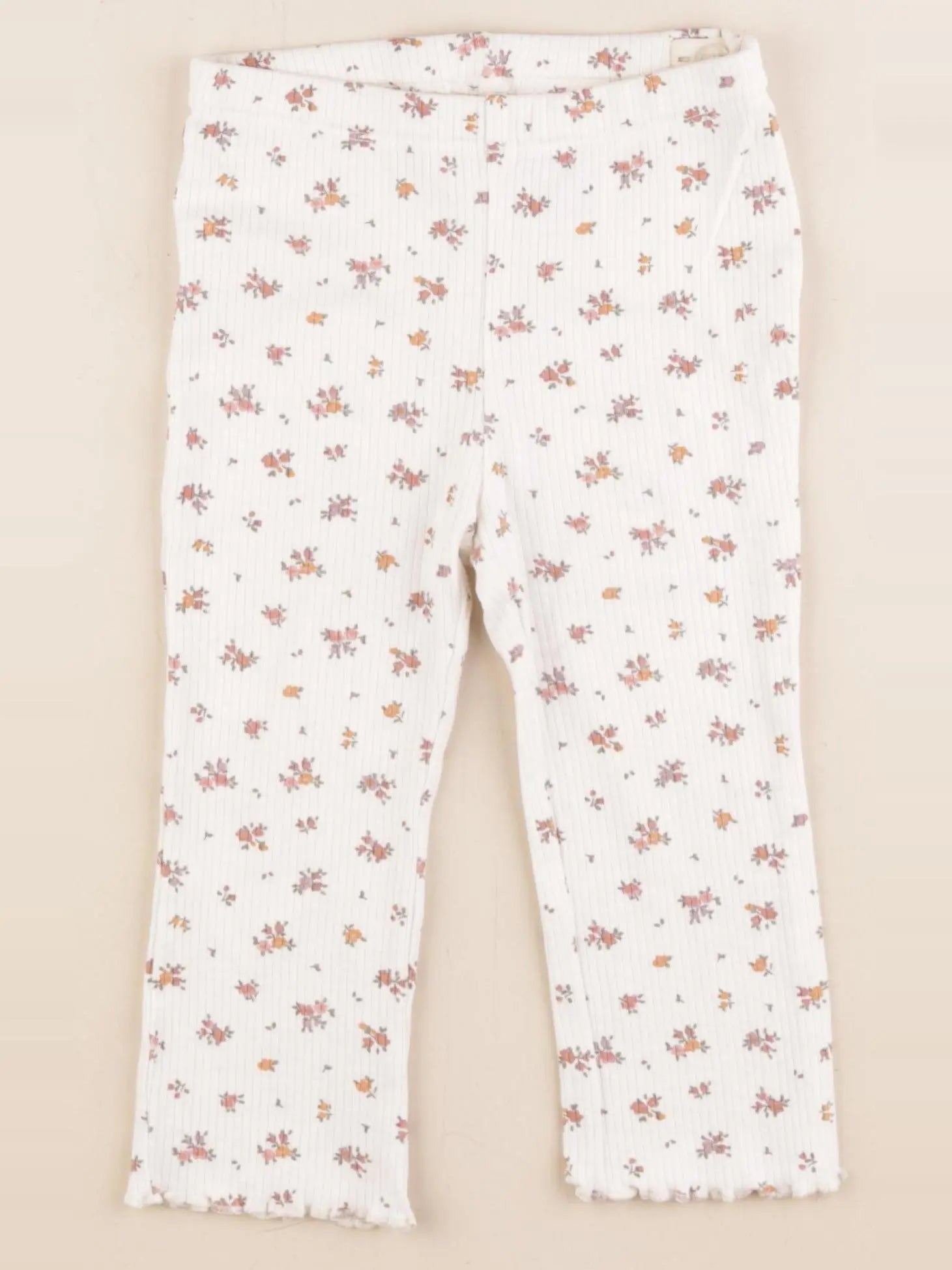 H&M - legging beige - 2 ans