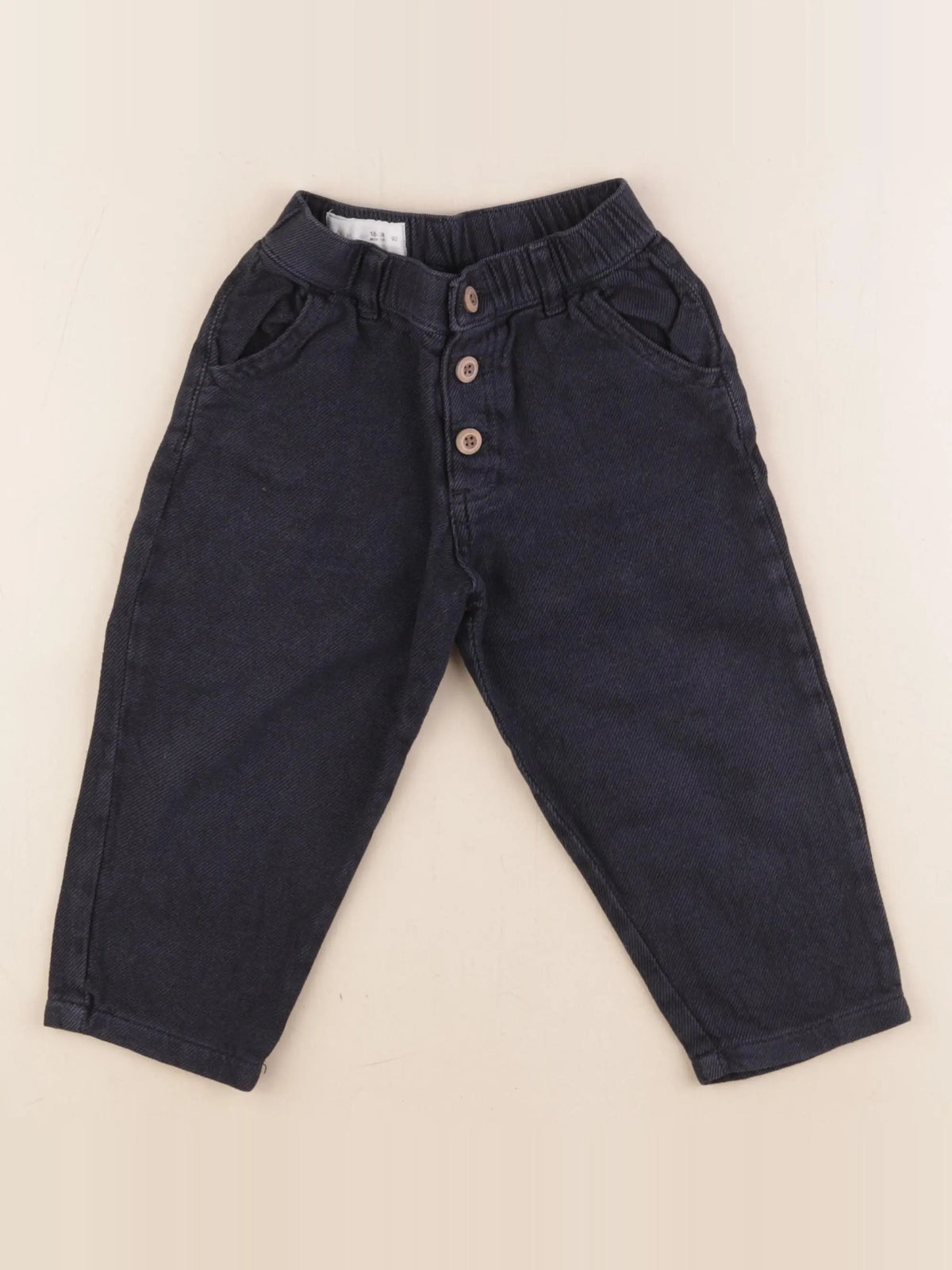 Zara - pantalon bleu - 18/24 mois