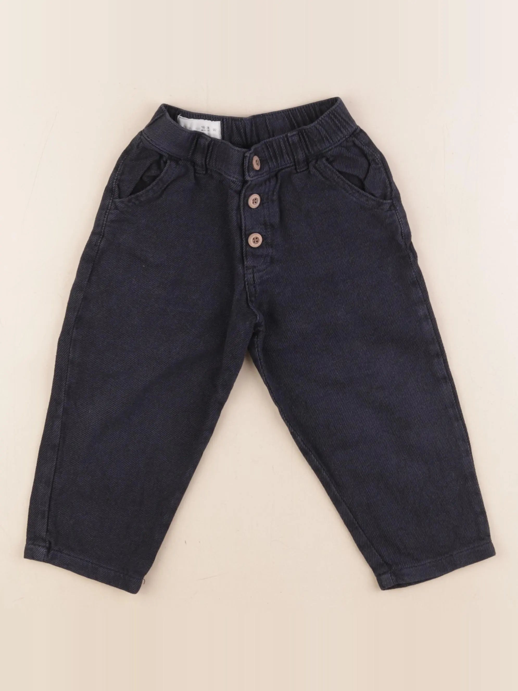 Zara - pantalon bleu - 18/24 mois