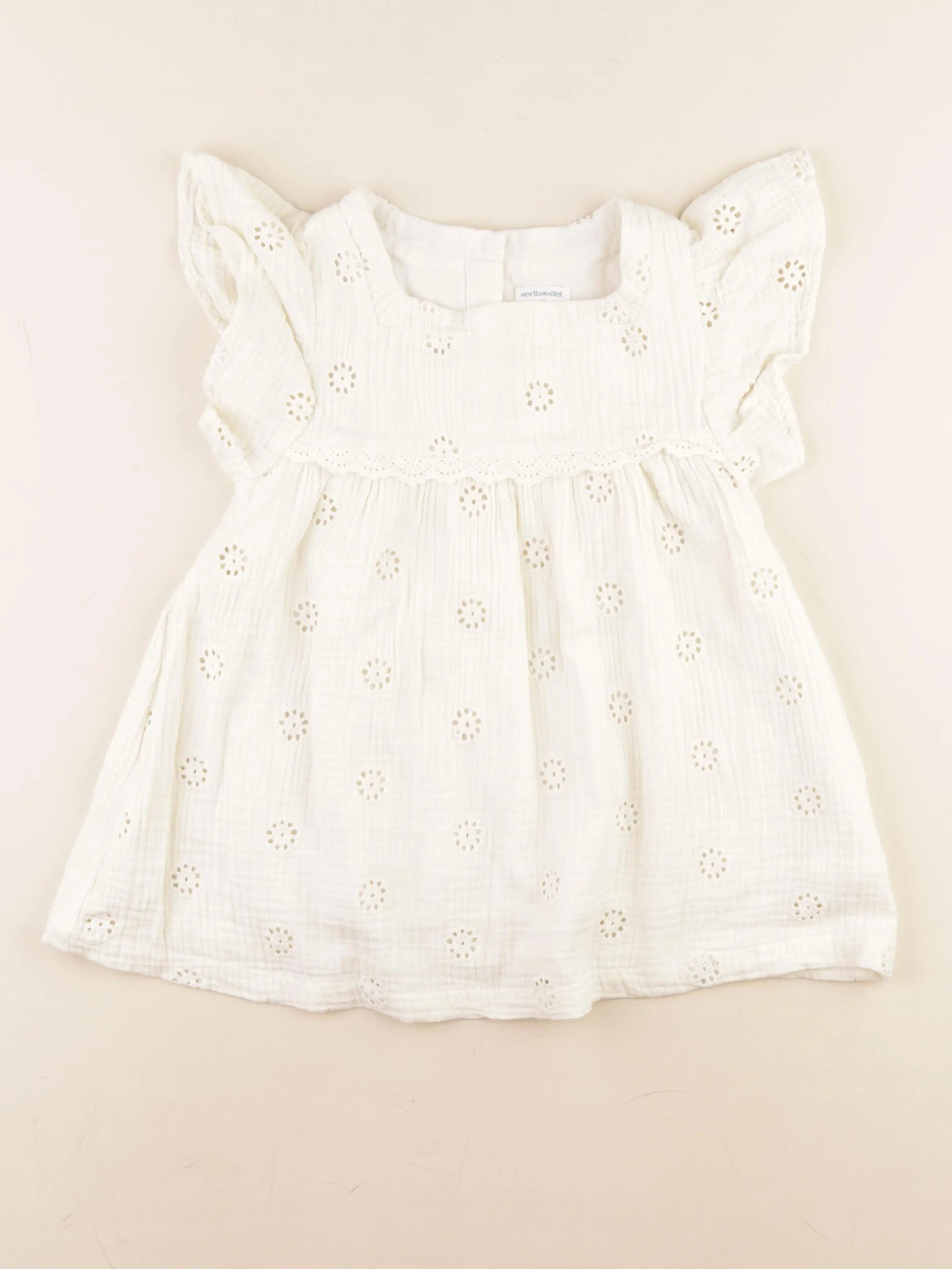 Vertbaudet - blouse blanc - 10 ans