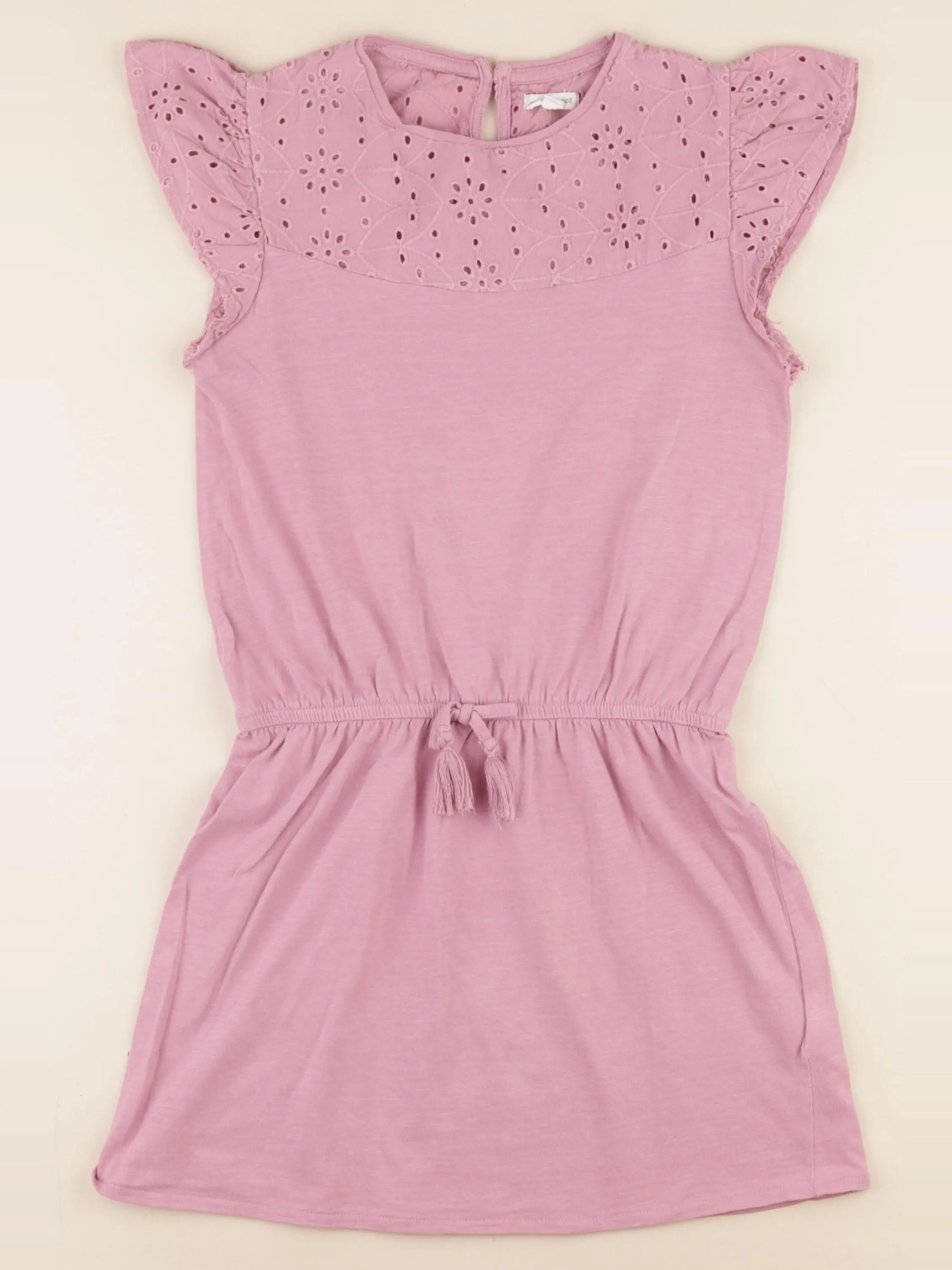 Vertbaudet - robe violet - 10 ans