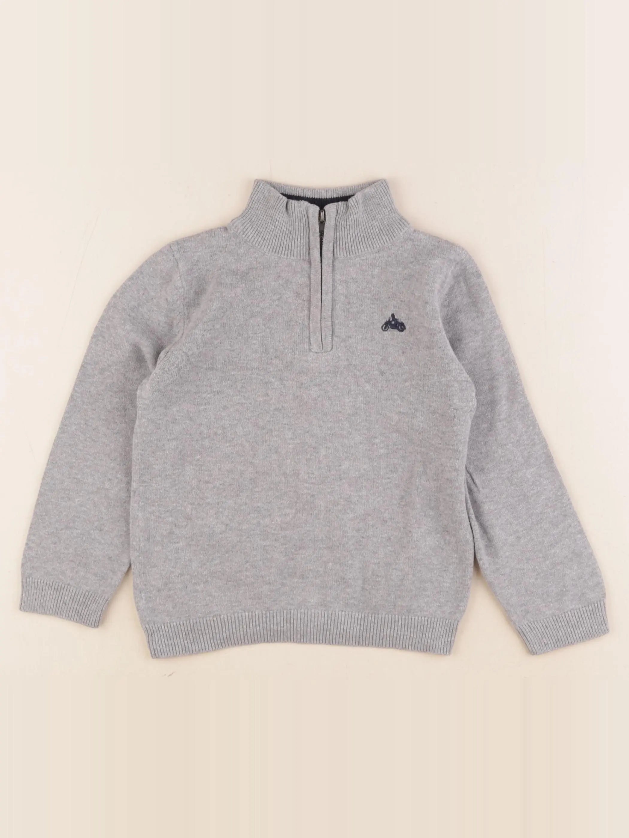 Mango - gilet gris - 18/24 mois