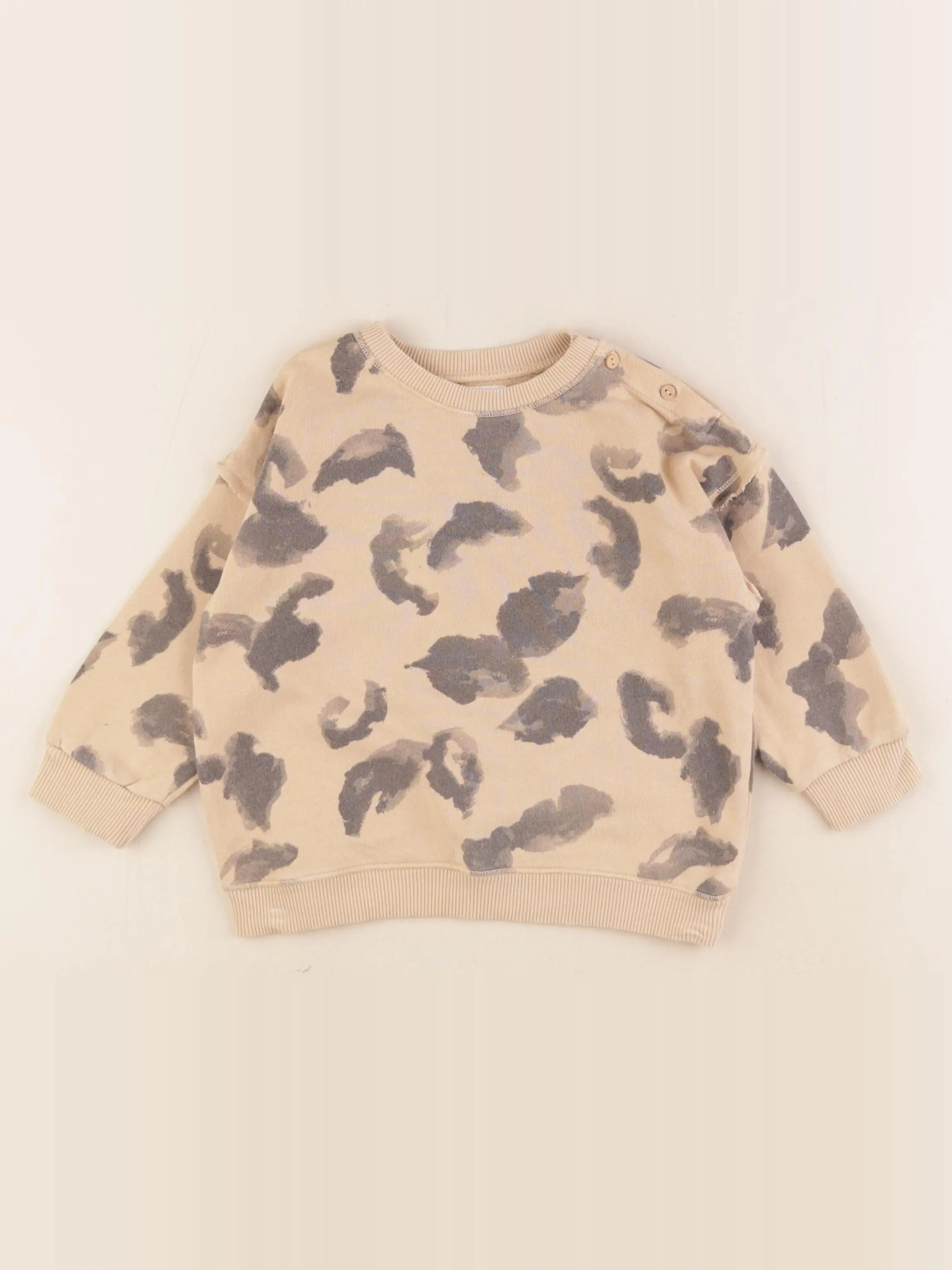 Play Up - sweat marron - 18 mois