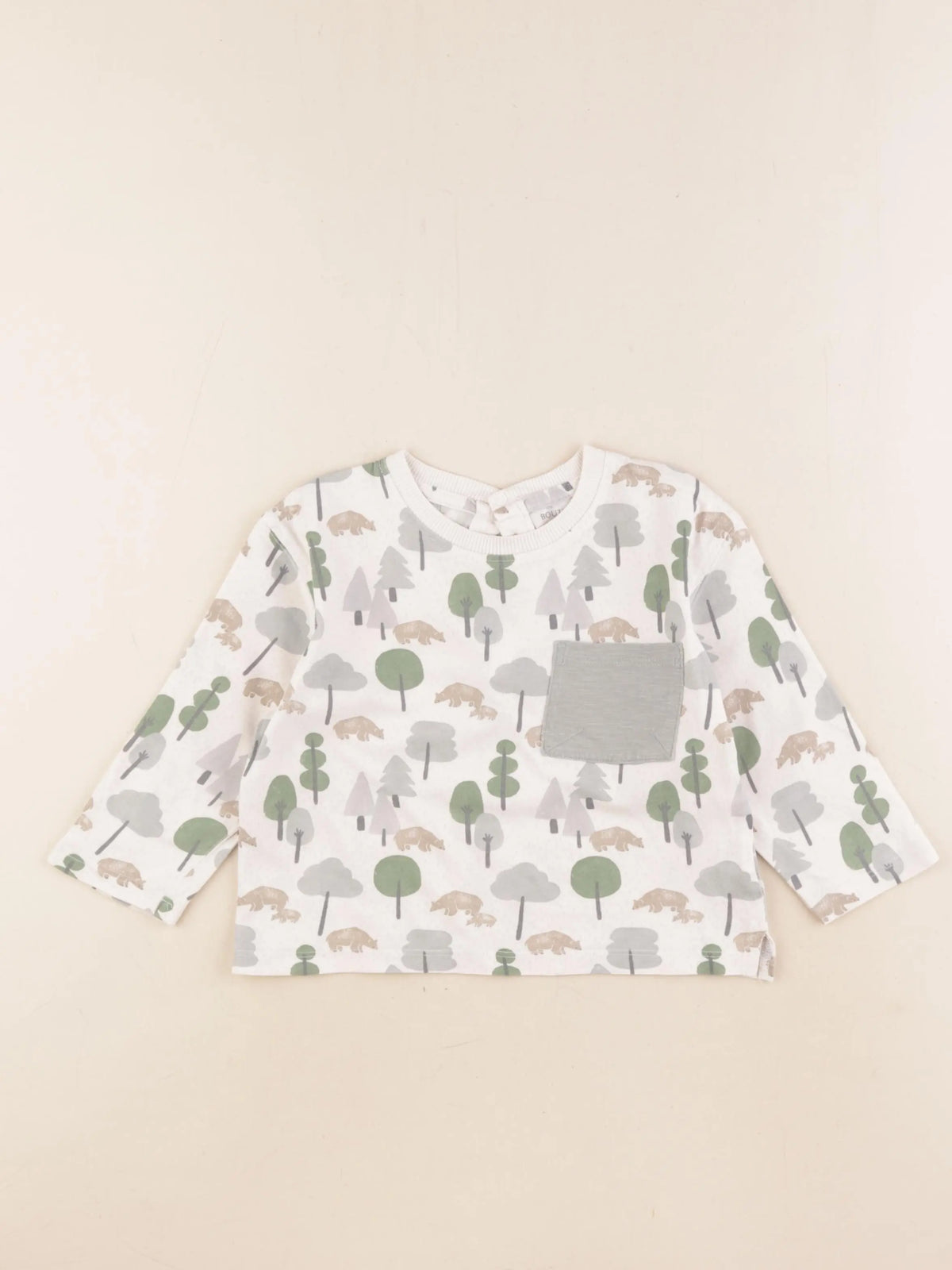 Boutchou - tee-shirt multicolore - 24 mois