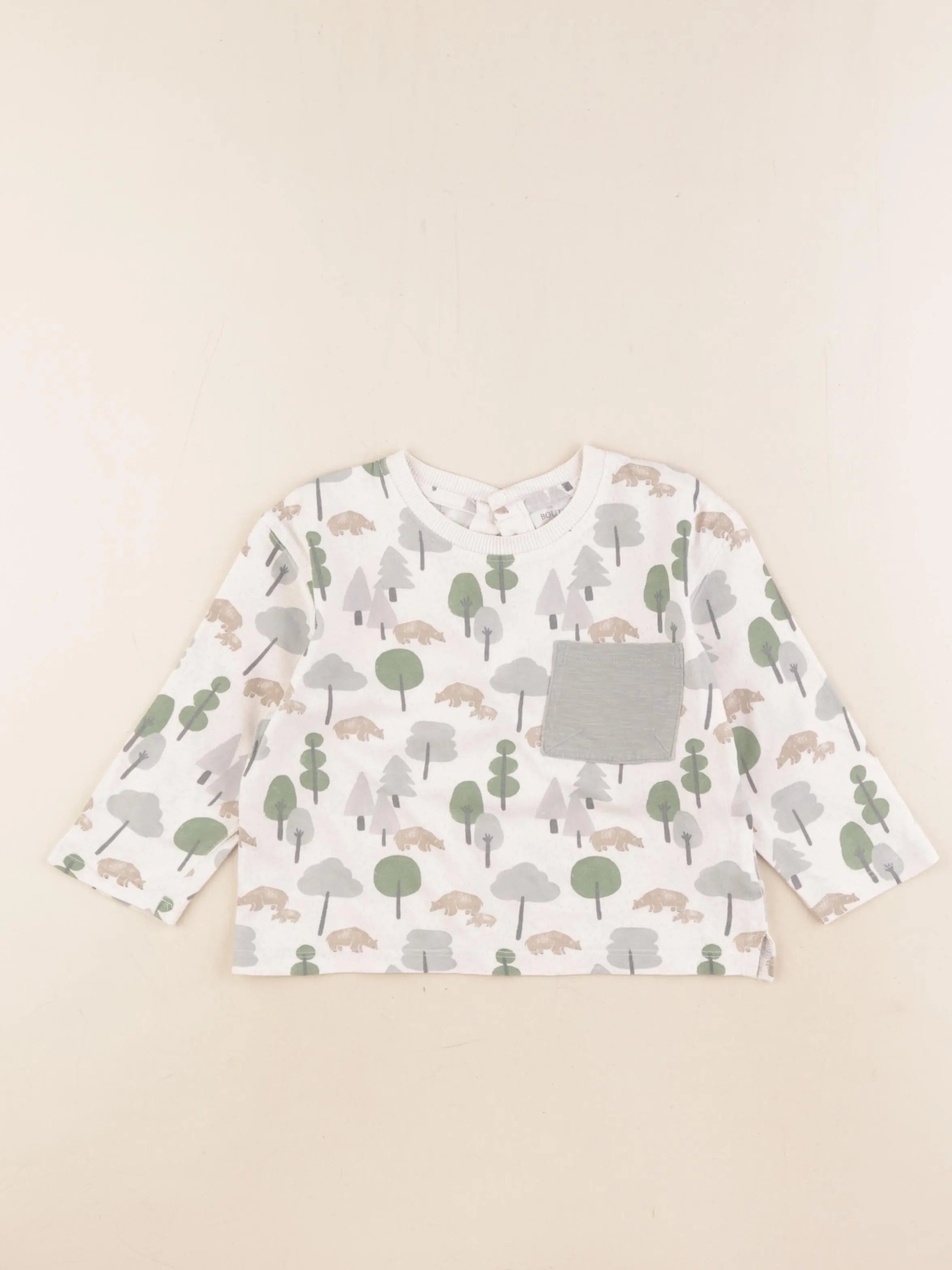 Boutchou - tee-shirt multicolore - 24 mois