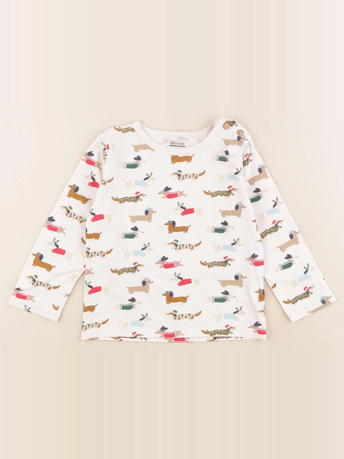 Boutchou - tee-shirt multicolore - 36 mois