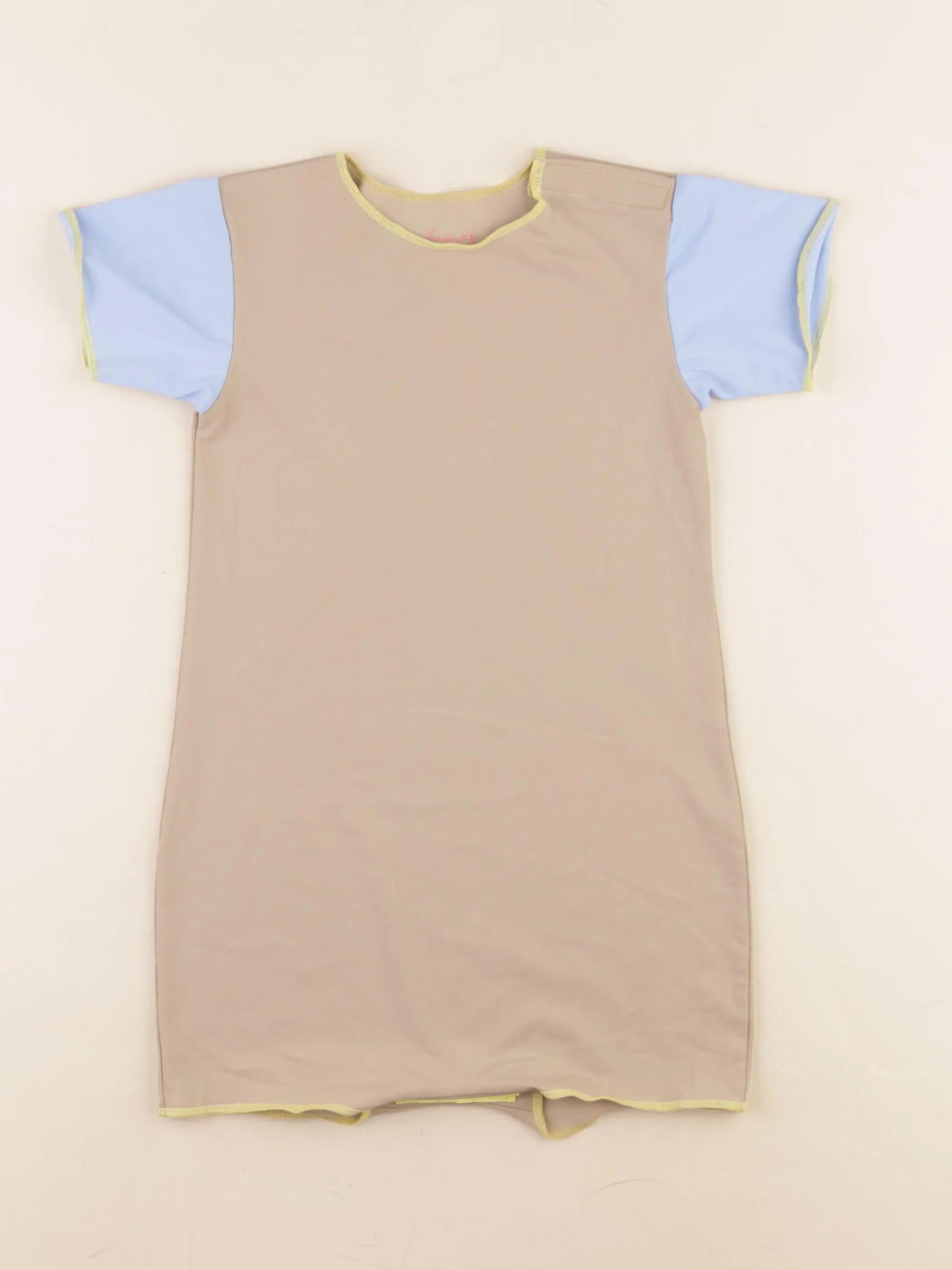 Baïnes - maillot de bain bleu, beige - 3/4 ans