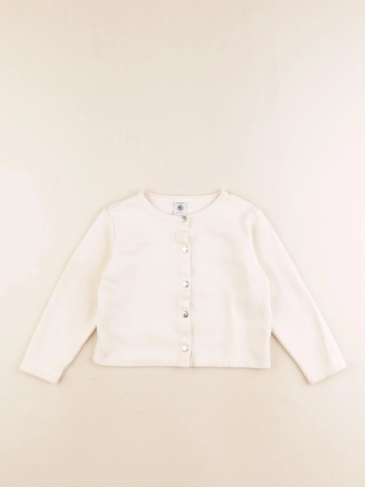 Petit Bateau - sweat beige - 5 ans