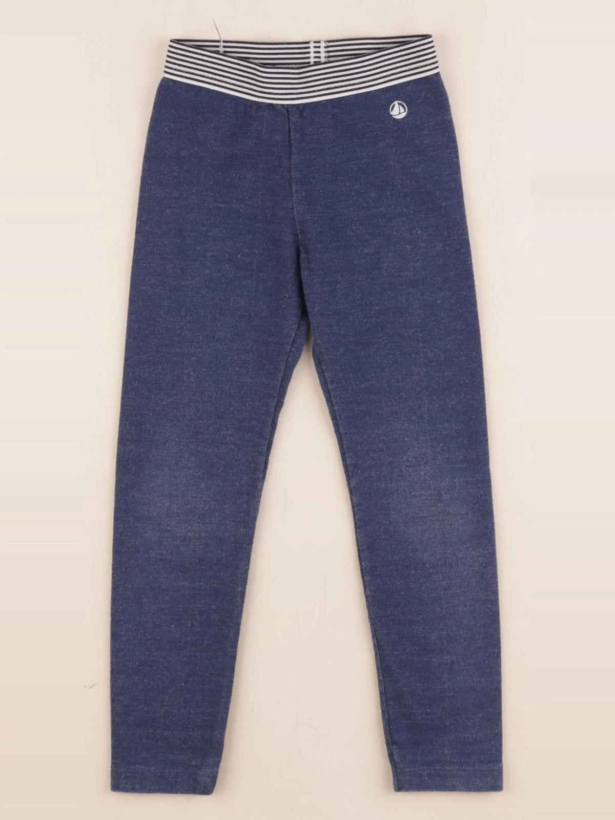 Petit Bateau - legging bleu - 5 ans