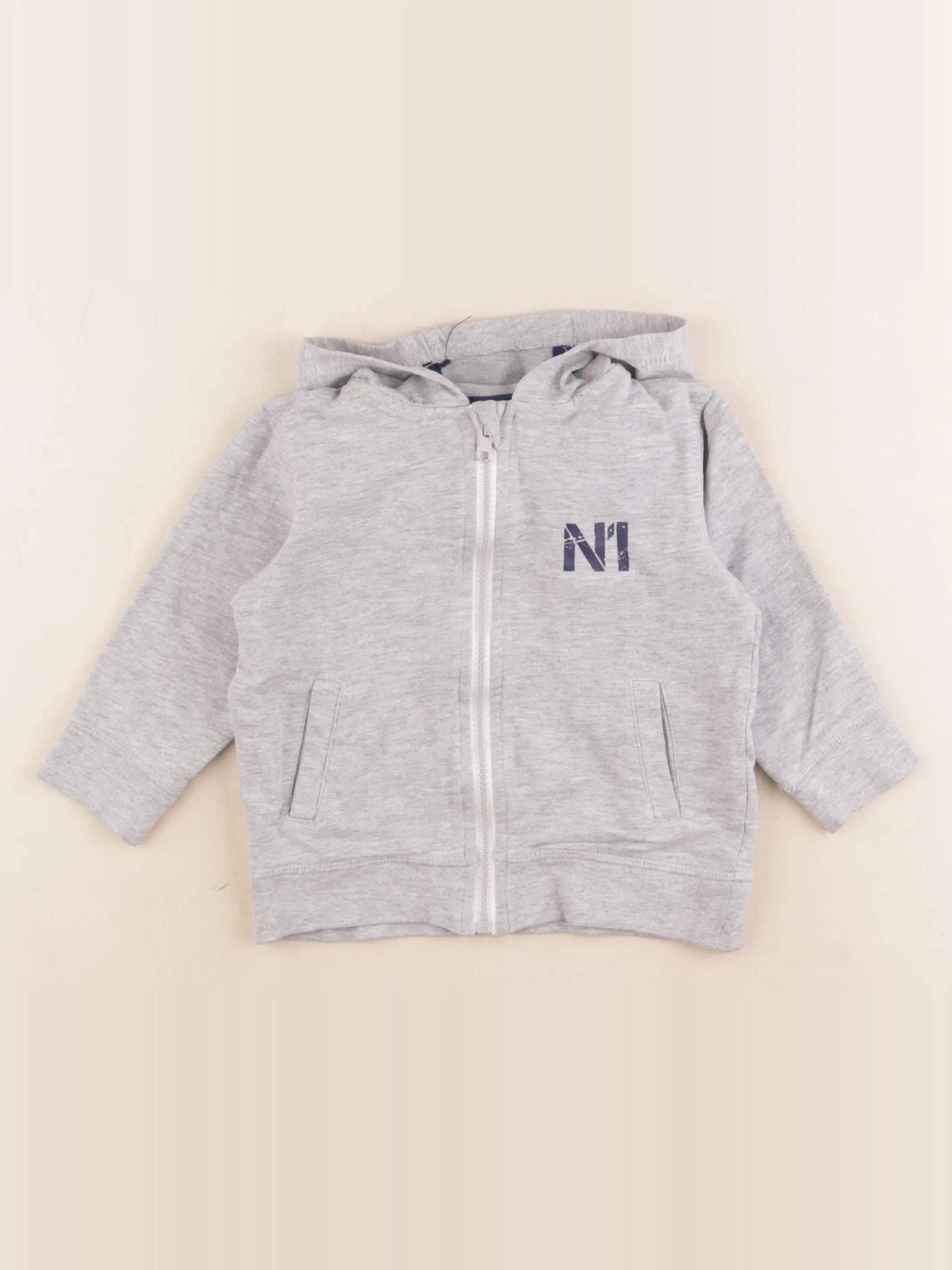 Vertbaudet - sweat gris - 3 ans
