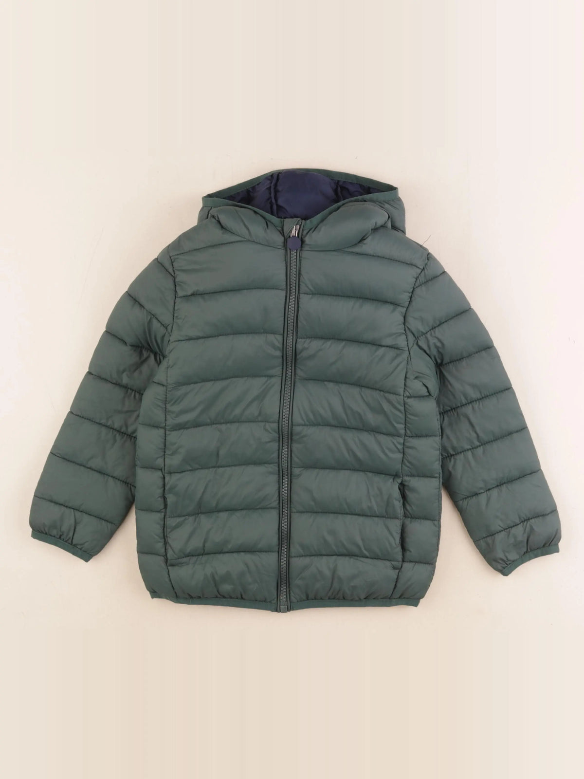Vertbaudet - doudoune vert - 5 ans