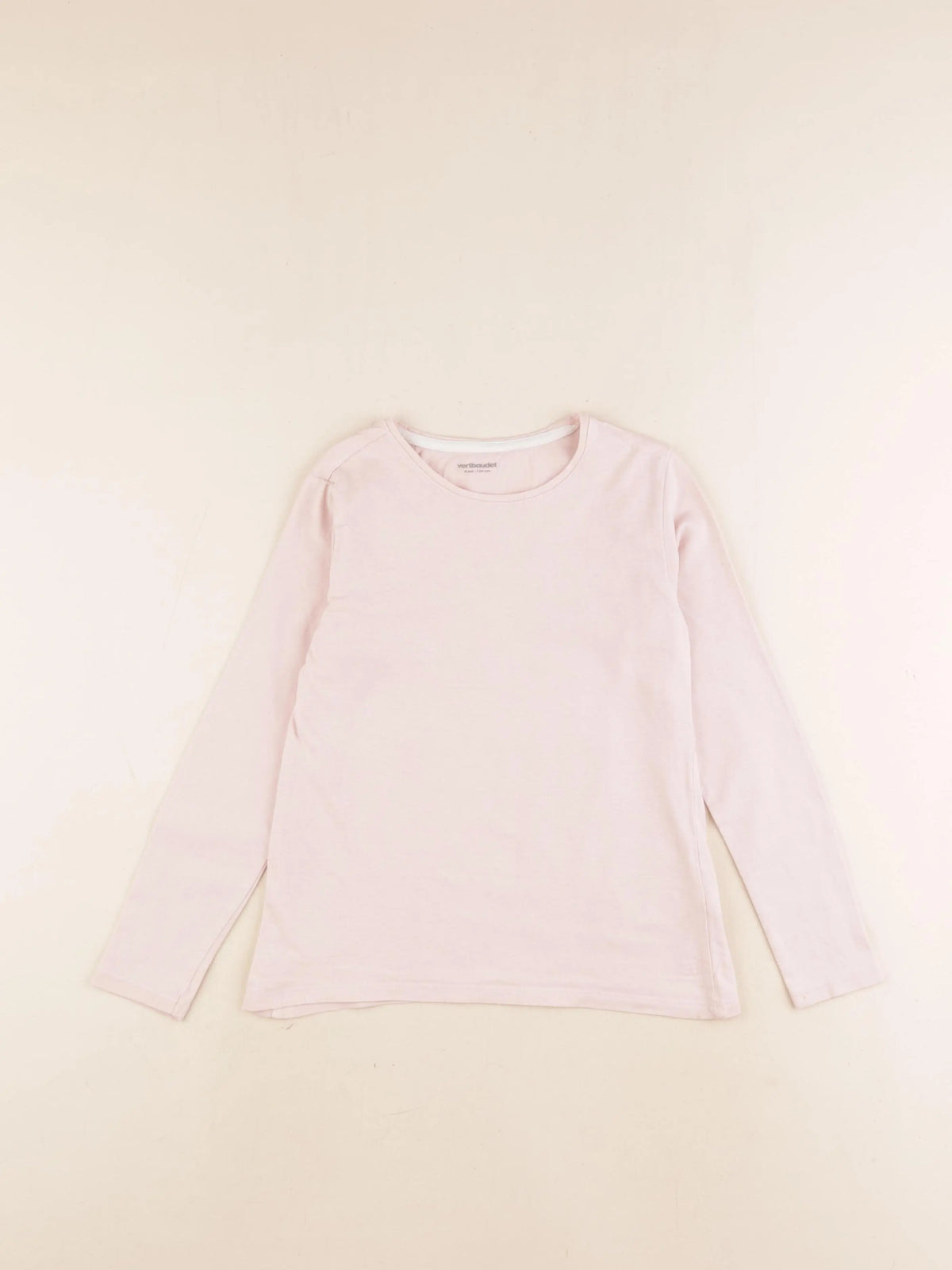 Vertbaudet - tee-shirt rose - 8 ans