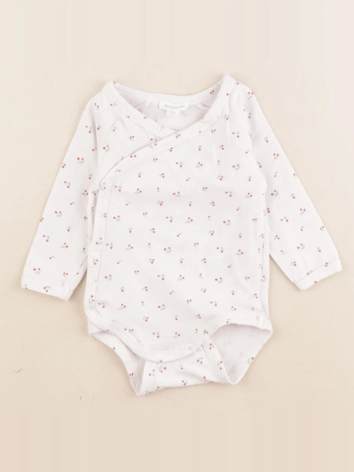 Vertbaudet - body blanc - 3 mois